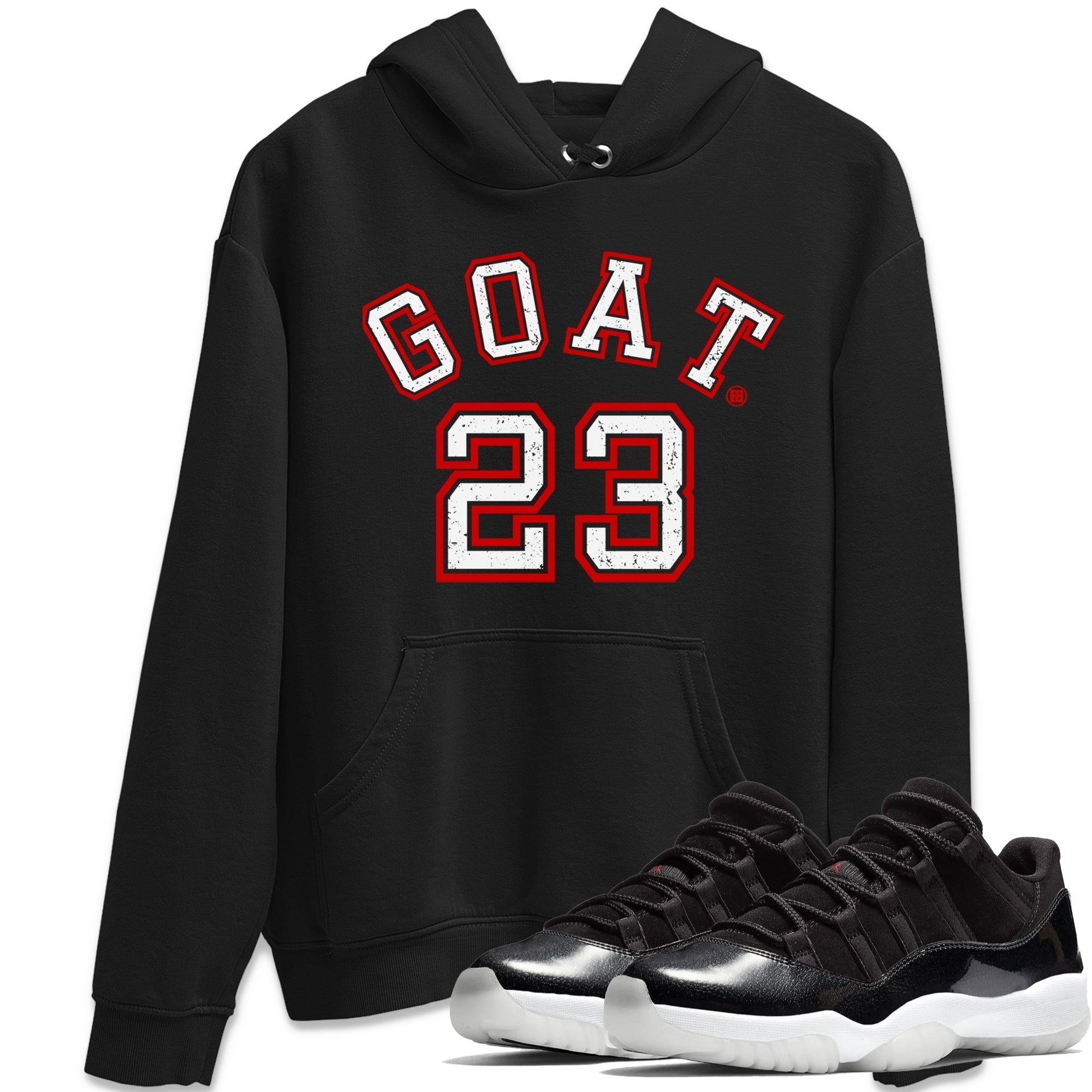 Goat 23 Unisex Tops - Air Jordan 11 72-10