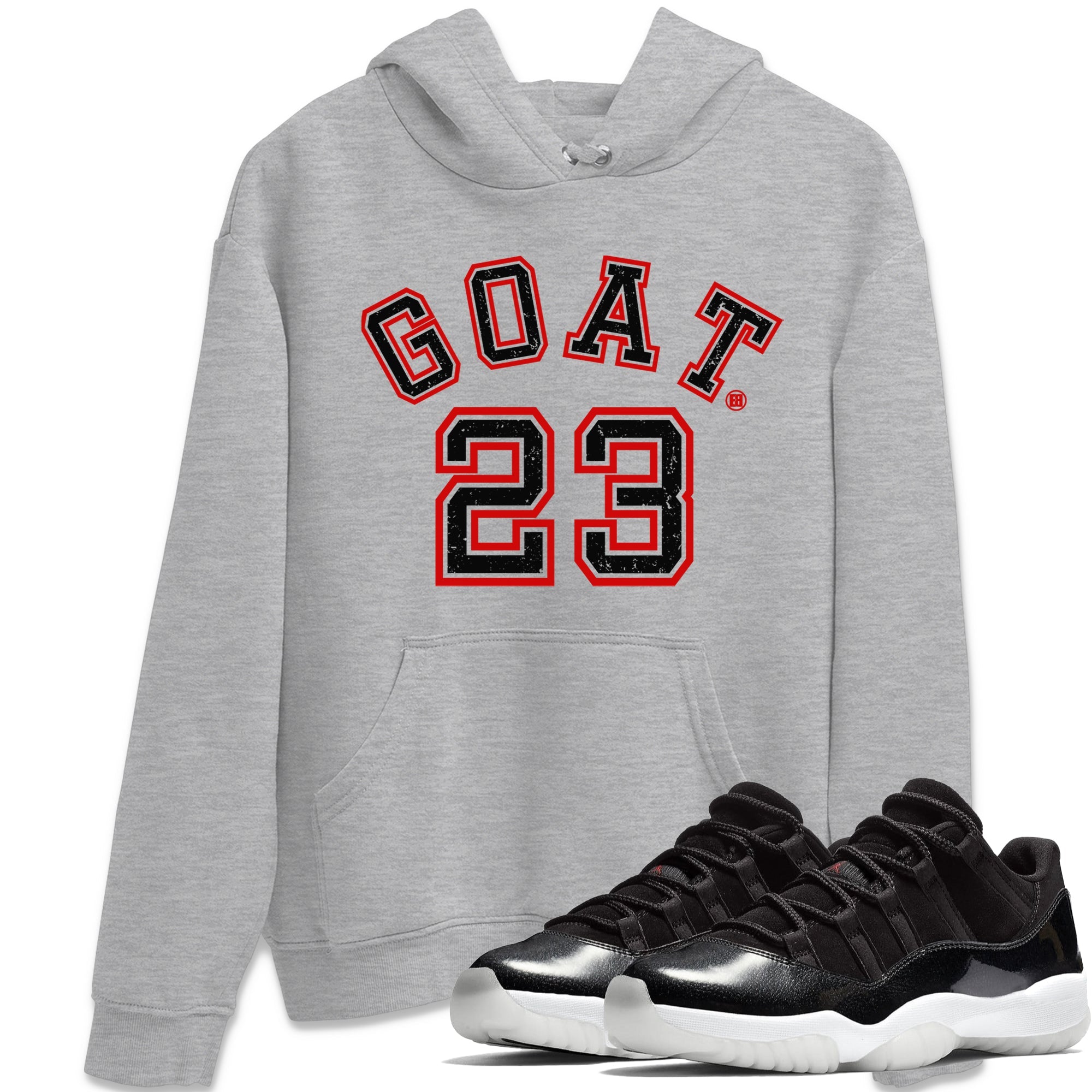 Goat 23 Unisex Tops - Air Jordan 11 72-10