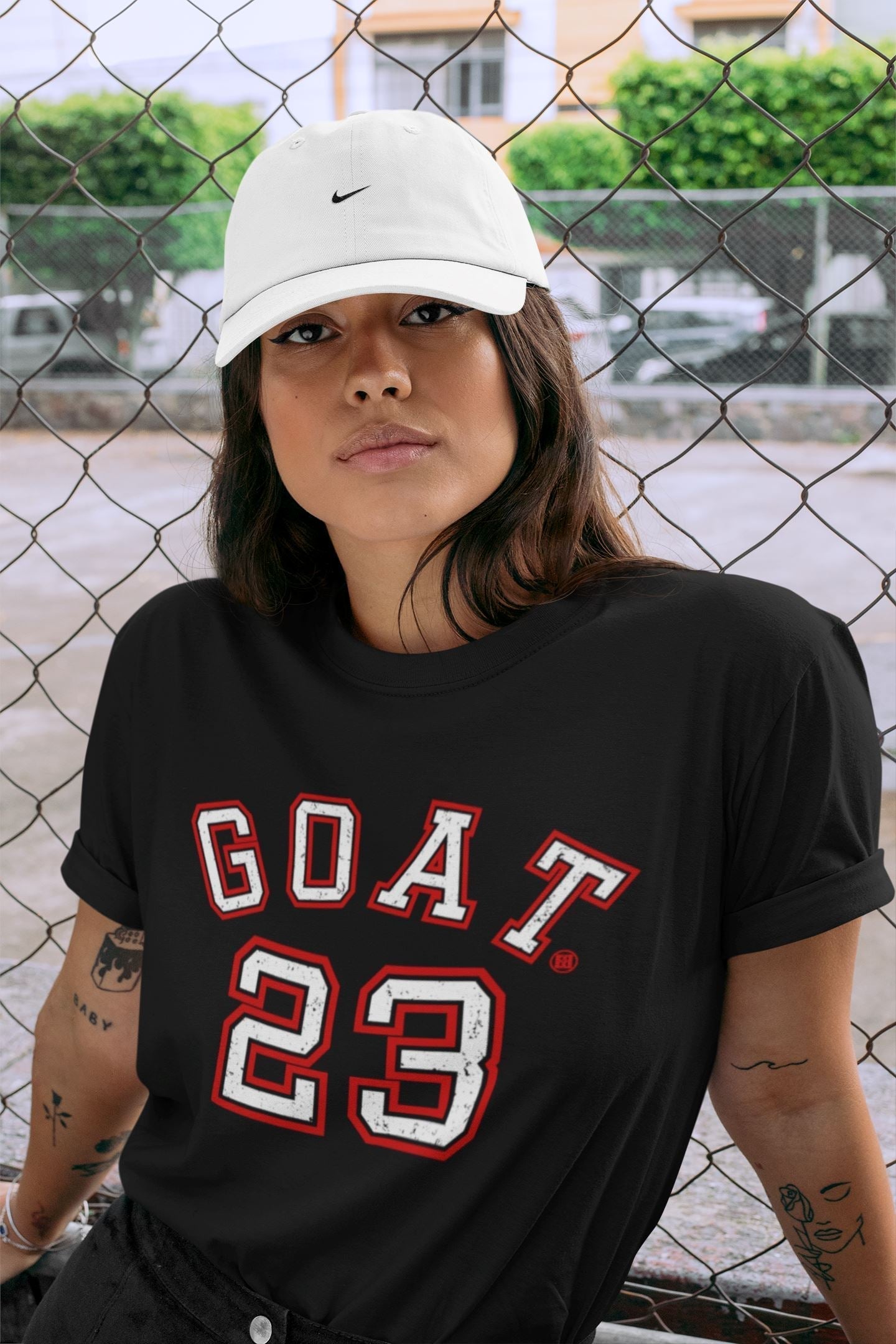 Goat 23 Unisex Tops - Air Jordan 11 72-10