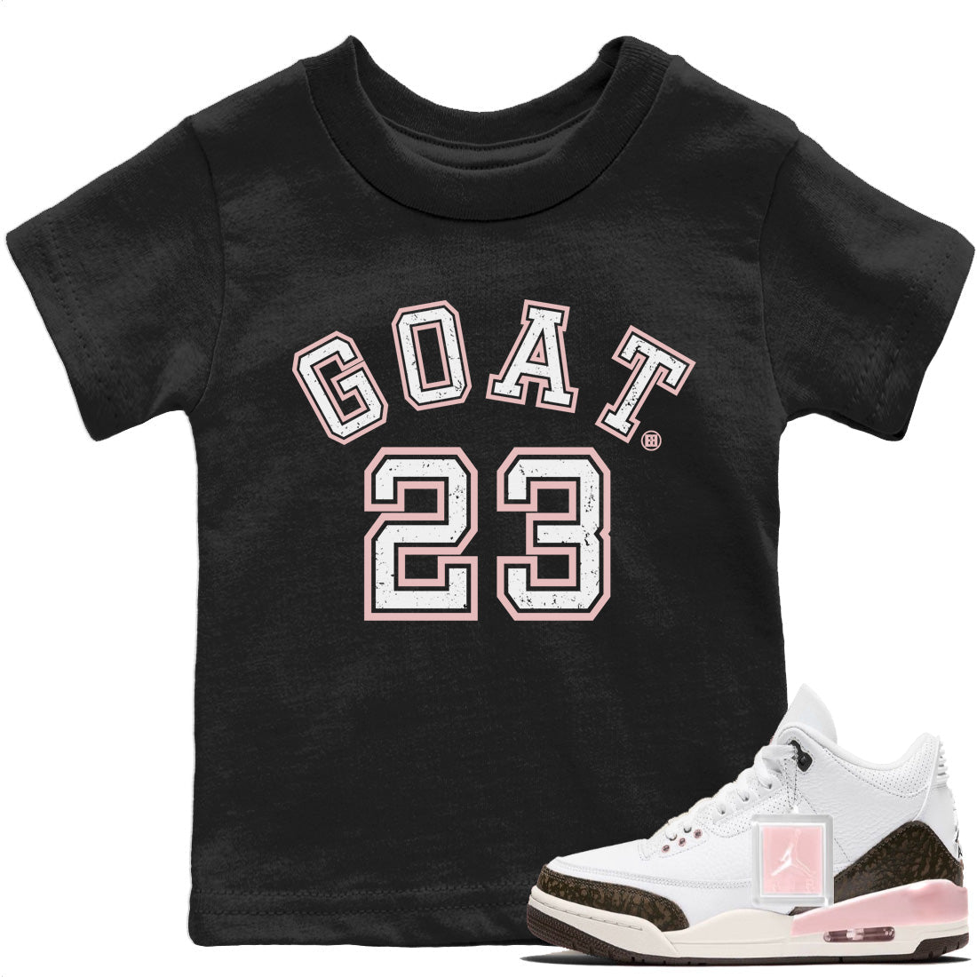 Goat 23 Kids Tops - Air Jordan 3 Atmosphere
