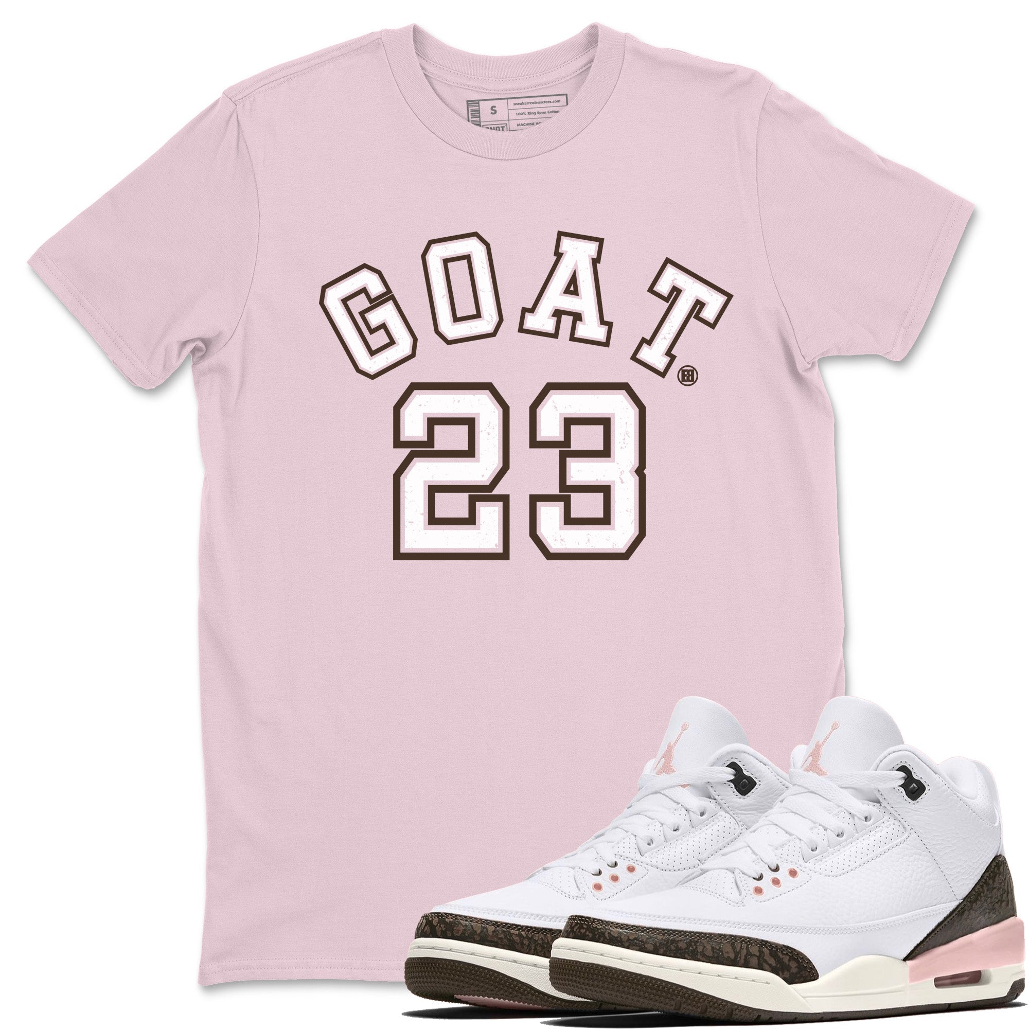 Goat 23 Unisex Tops - Air Jordan 3 Atmosphere