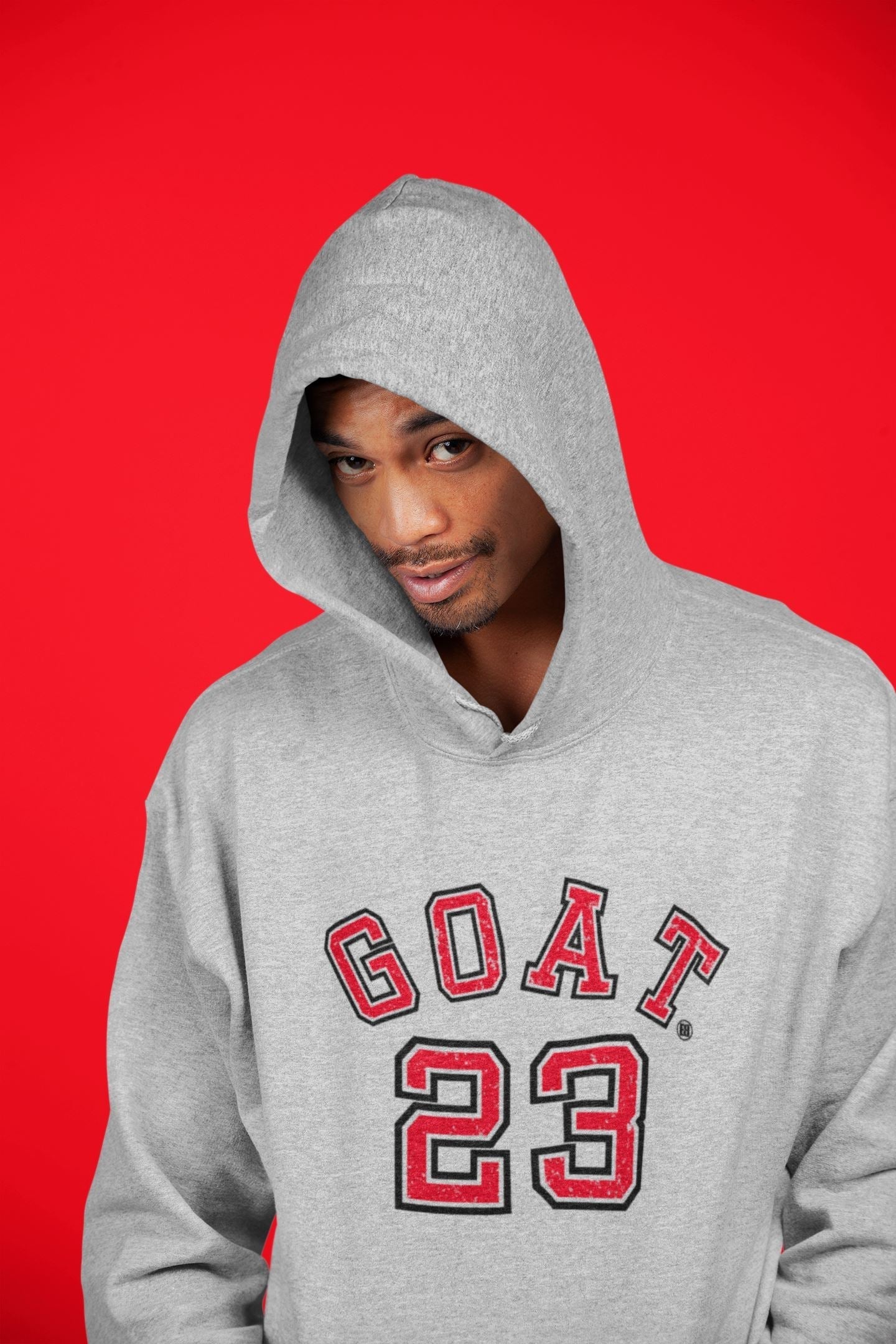 Goat 23 Unisex Tops - Air Jordan 4 Red Thunder