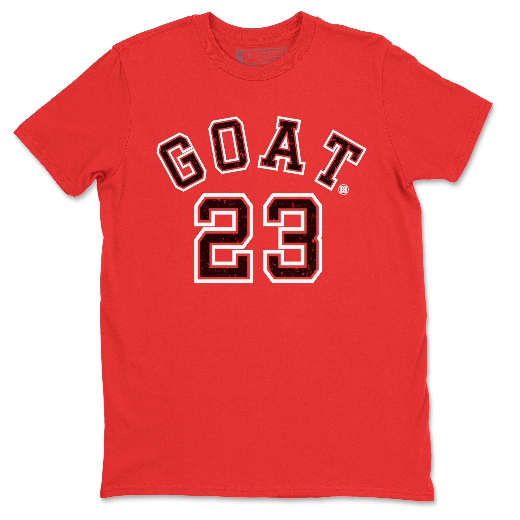 Goat 23 Unisex Tops - Air Jordan 4 Red Thunder