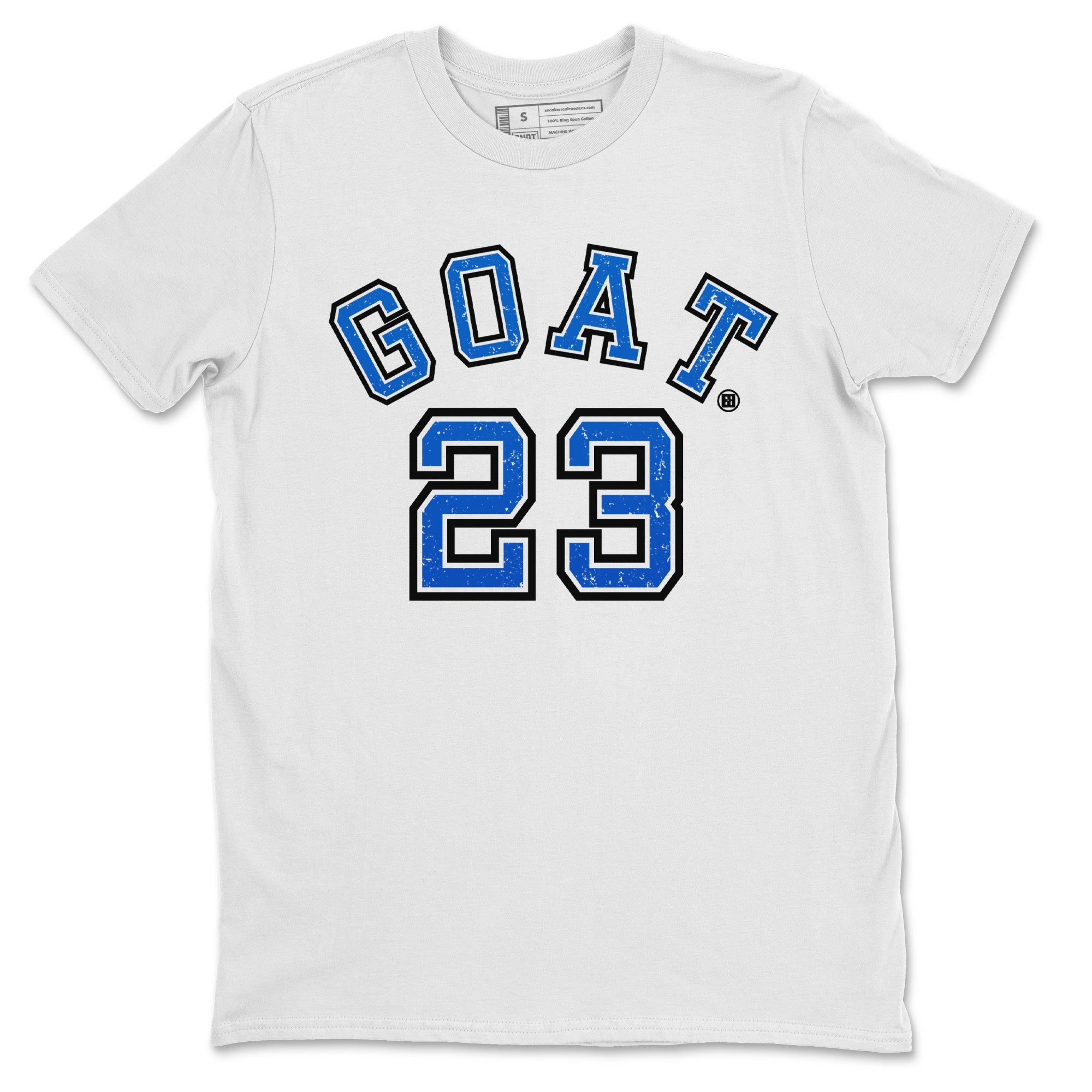 Goat 23 Unisex Tops - Air Jordan 5 Racer Blue