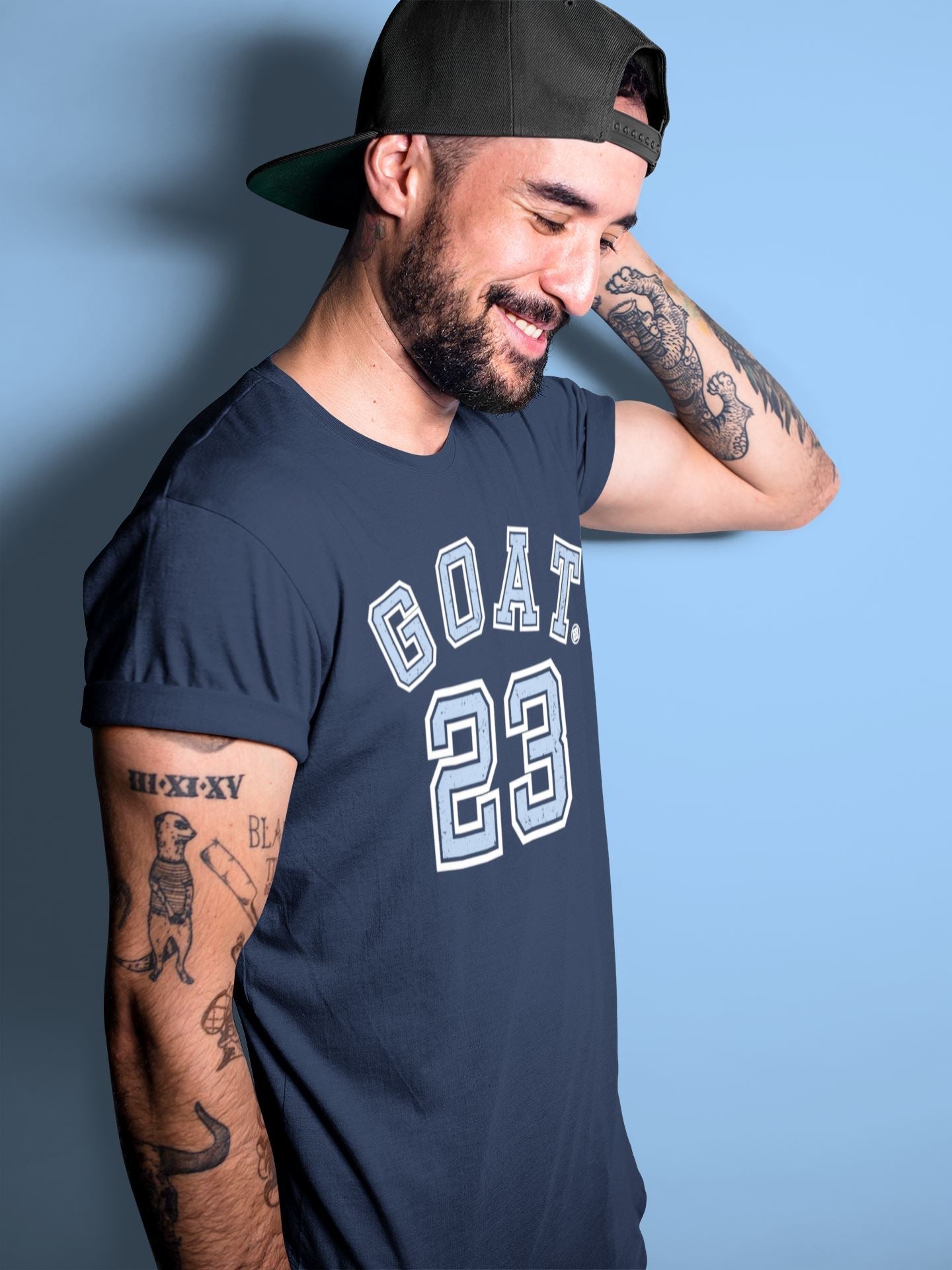 Goat 23 Unisex Tops - Air Jordan 6 UNC