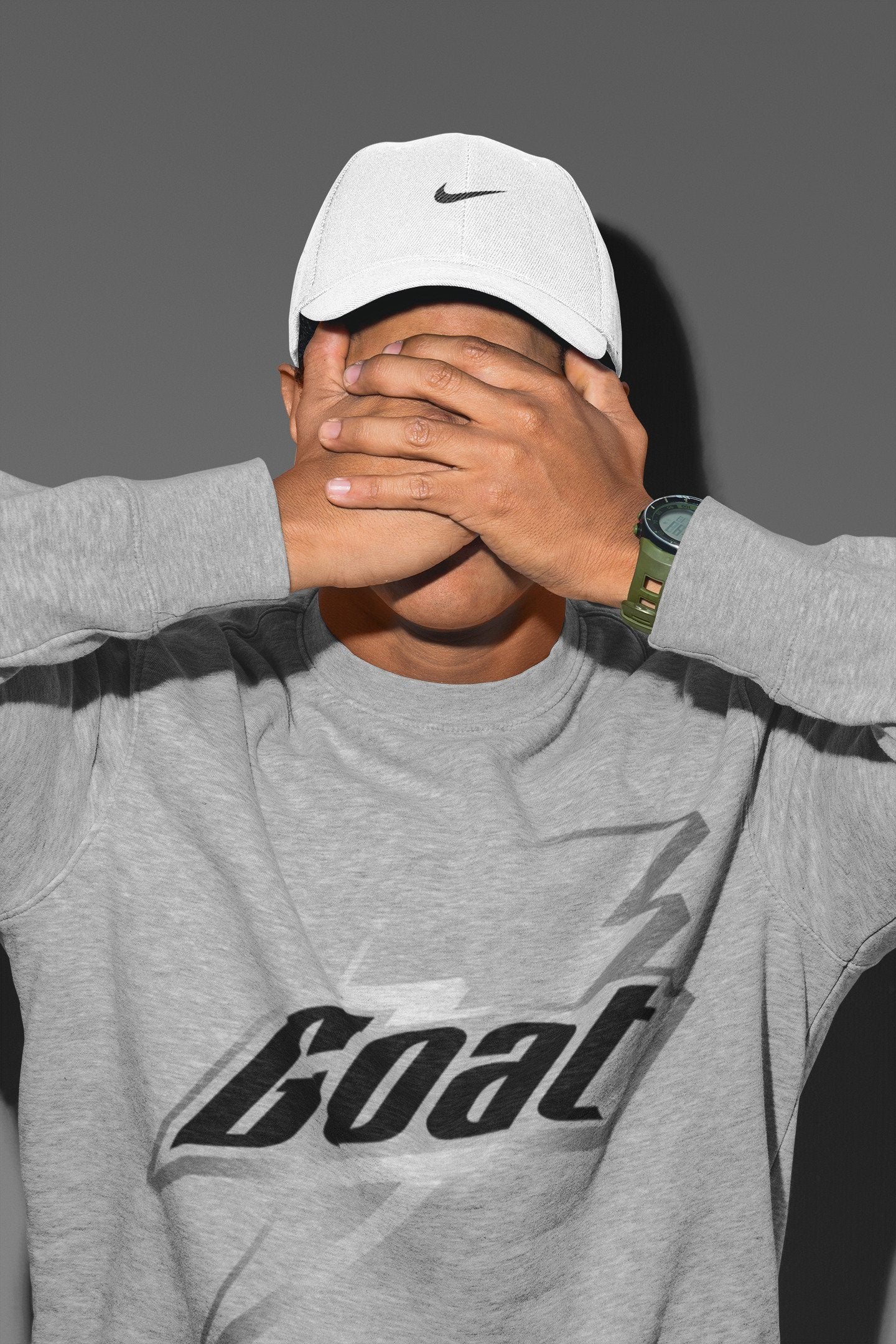 Goat Unisex Tops - Air Jordan 1 Silver Toe