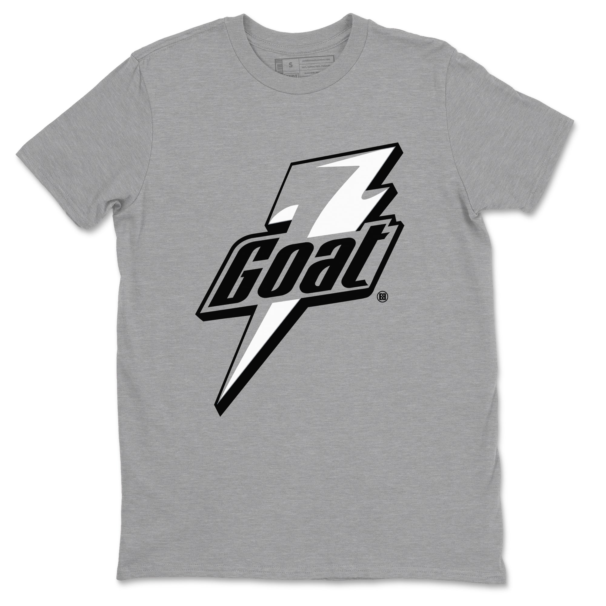 Goat snkmatch Tees - Air Jordan 4 White Thunder