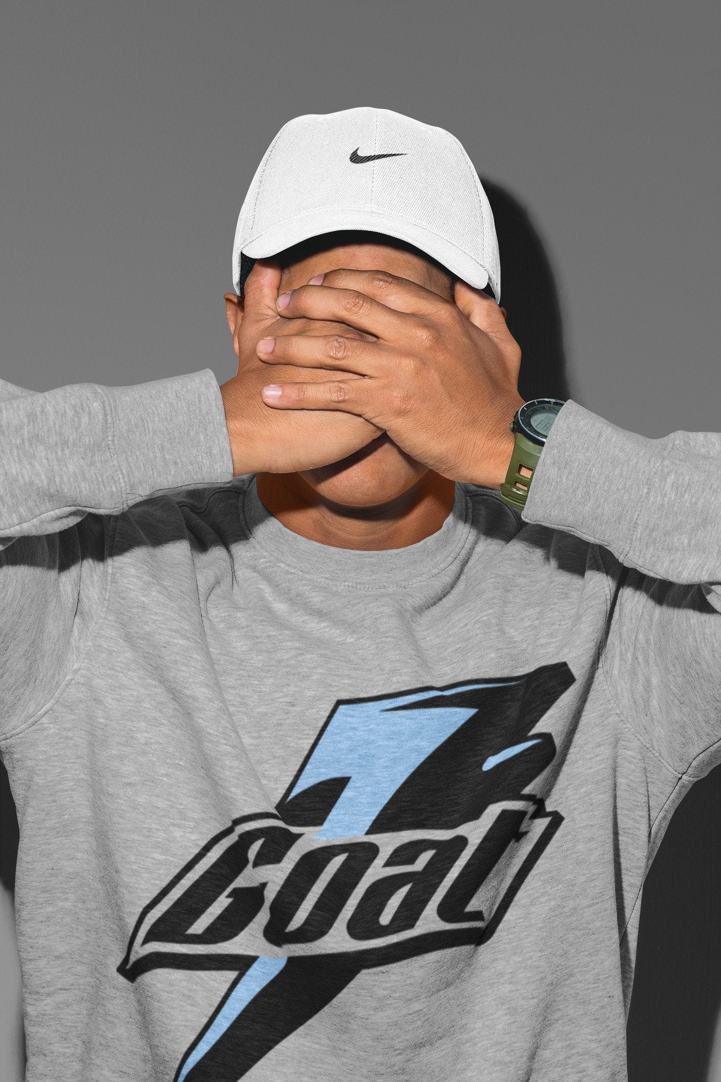 Goat Unisex Tops - Air Jordan 1 University Blue