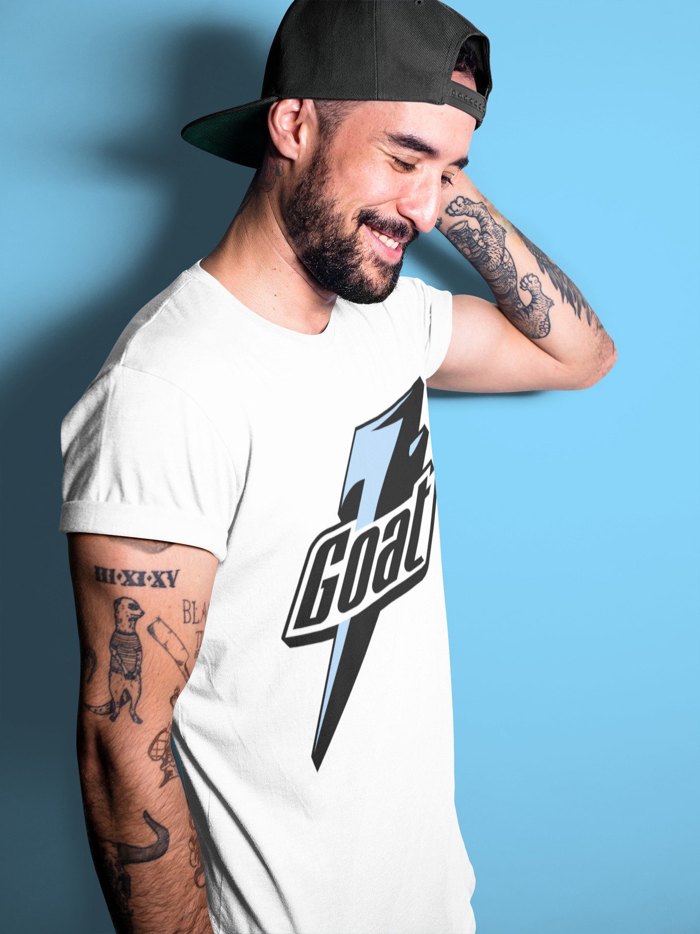 Goat Unisex Tops - Air Jordan 1 University Blue