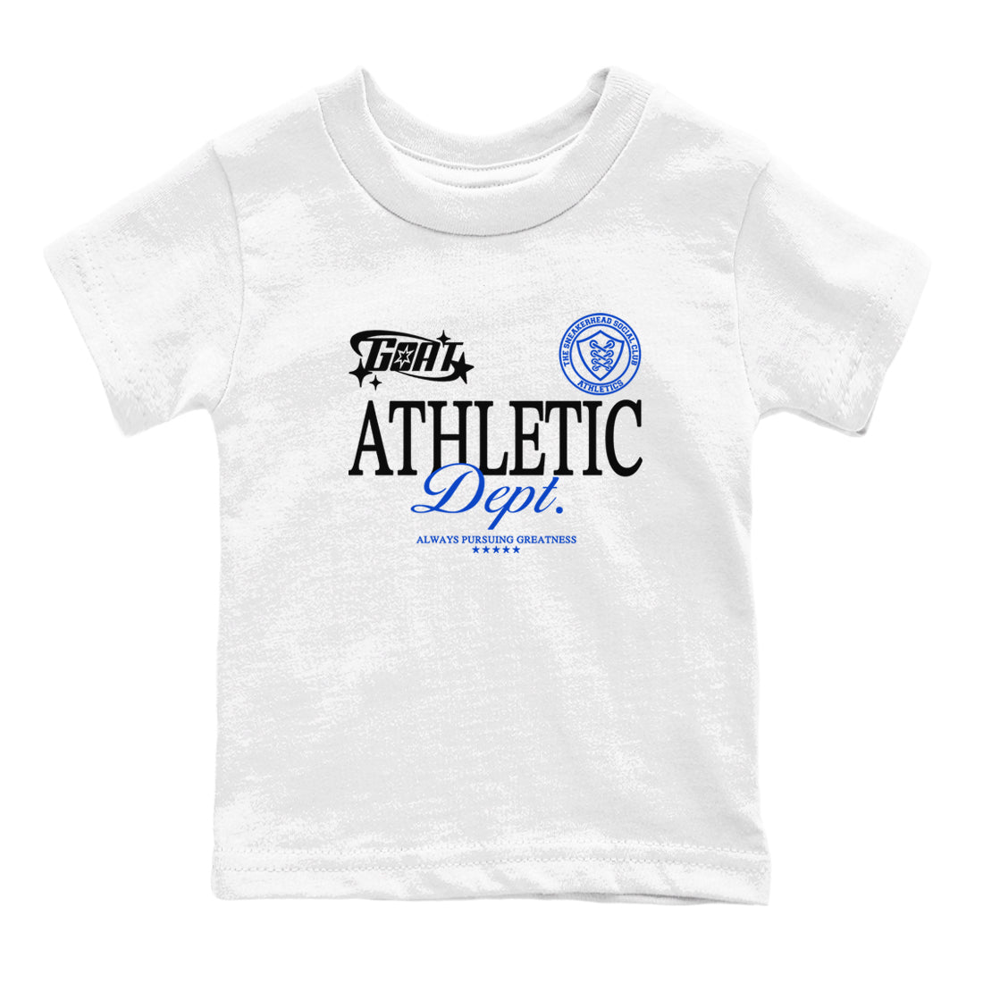 Goat Athletic Dept snkmatch Tees Kids - Air Jordan 12 Blueberry