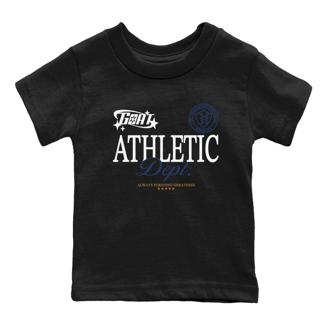 Goat Athletic Dept snkmatch Tees Kids - Air Jordan 13 Midnight Navy