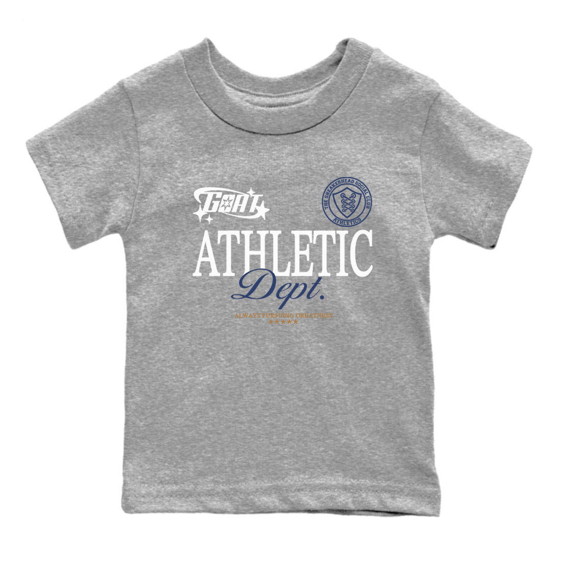 Goat Athletic Dept snkmatch Tees Kids - Air Jordan 13 Midnight Navy