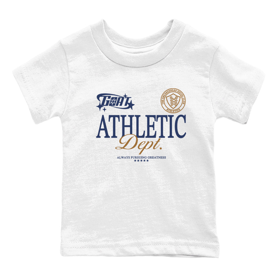 Goat Athletic Dept snkmatch Tees Kids - Air Jordan 13 Midnight Navy