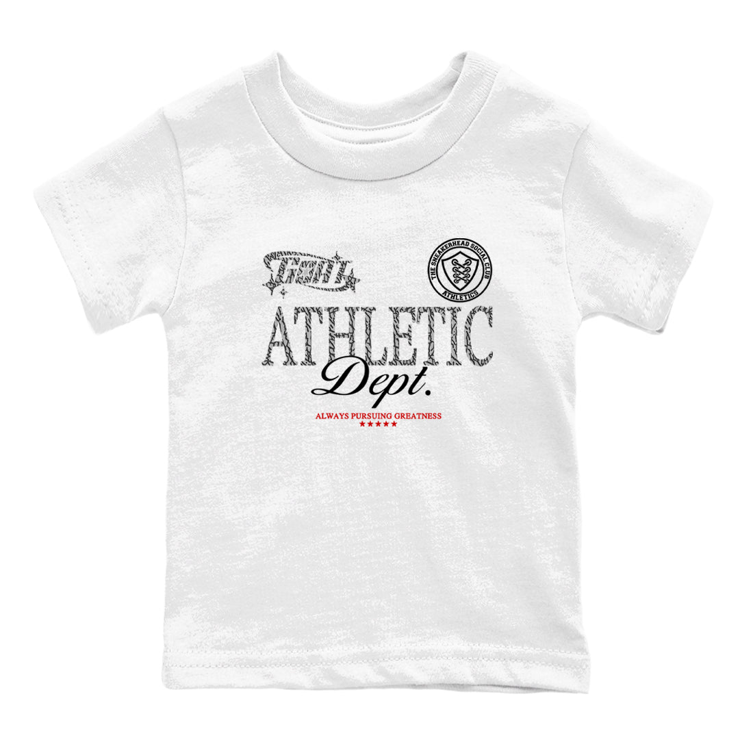 Goat Athletic Dept snkmatch Tees Kids - Air Jordan 3 Cement Grey