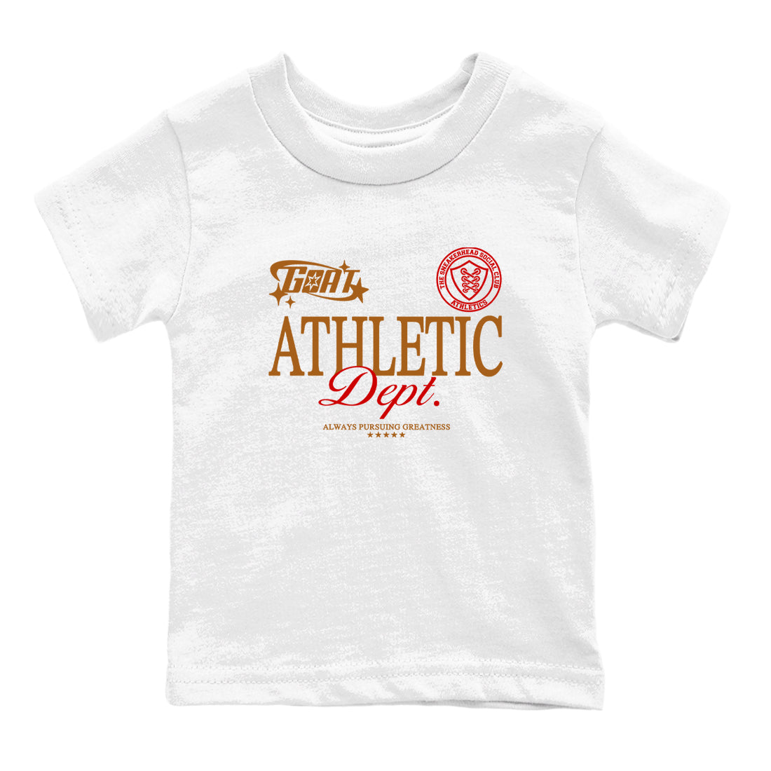Goat Athletic Dept snkmatch Tees Kids - Air Jordan 5 Archaeo Brown