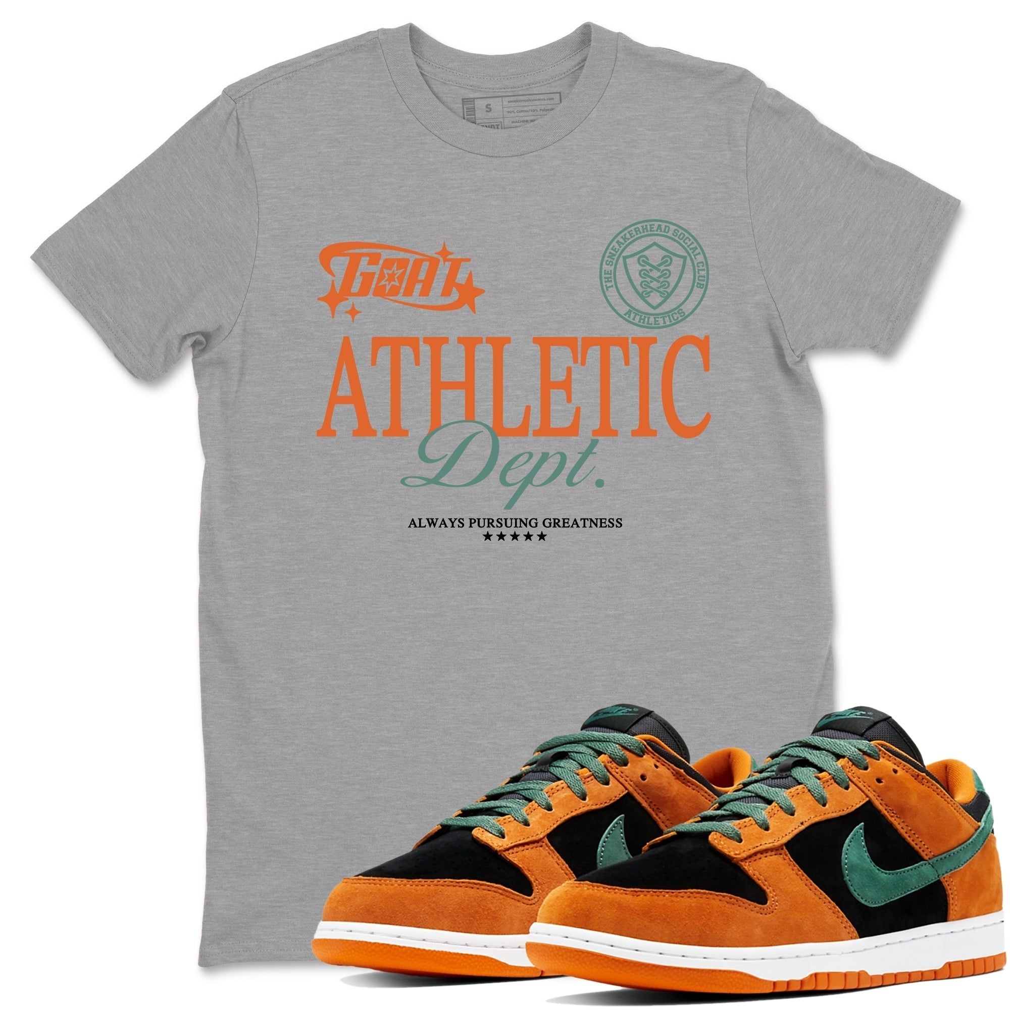 Goat Athletic Dept snkmatch Tees - Dunk Ceramic