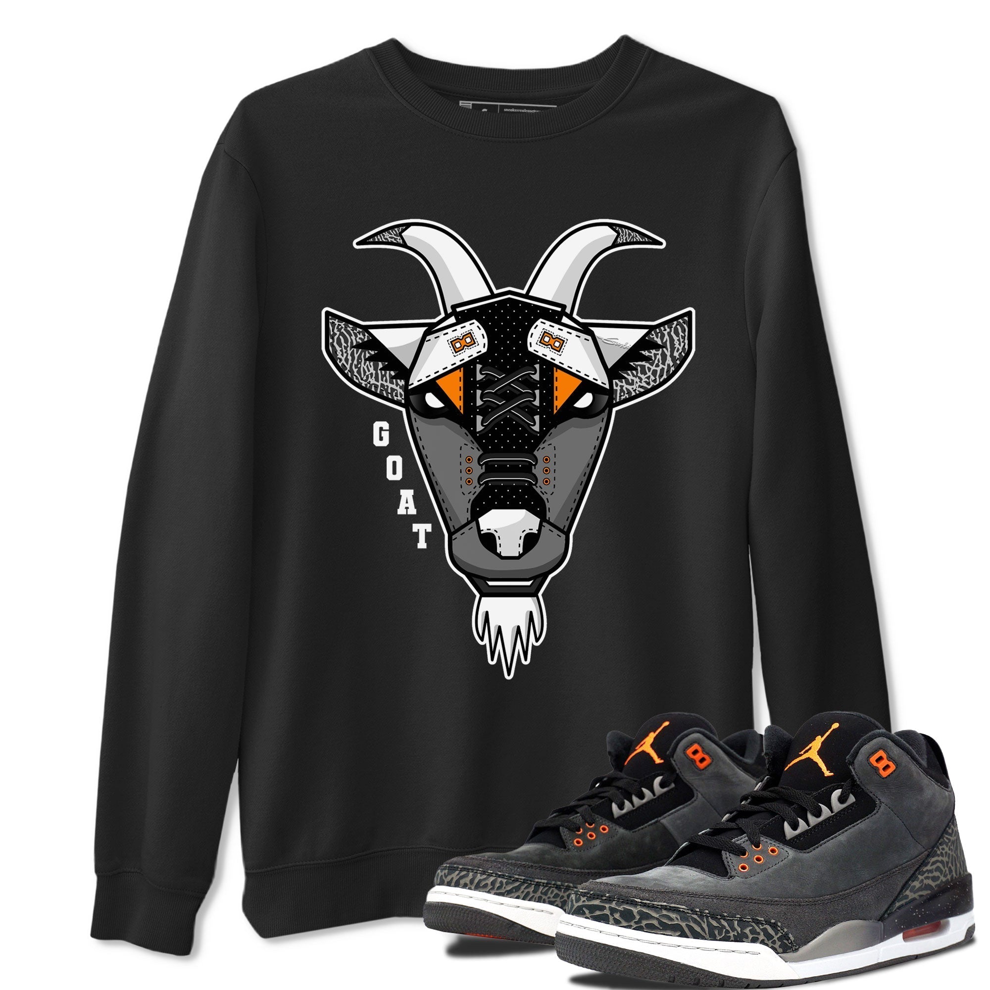 Goat Face snkmatch Tee - Air Jordan 3 Fear