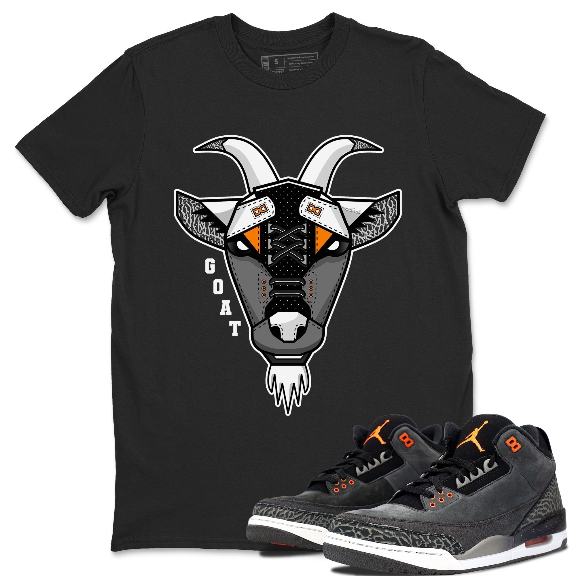 Goat Face snkmatch Tee - Air Jordan 3 Fear