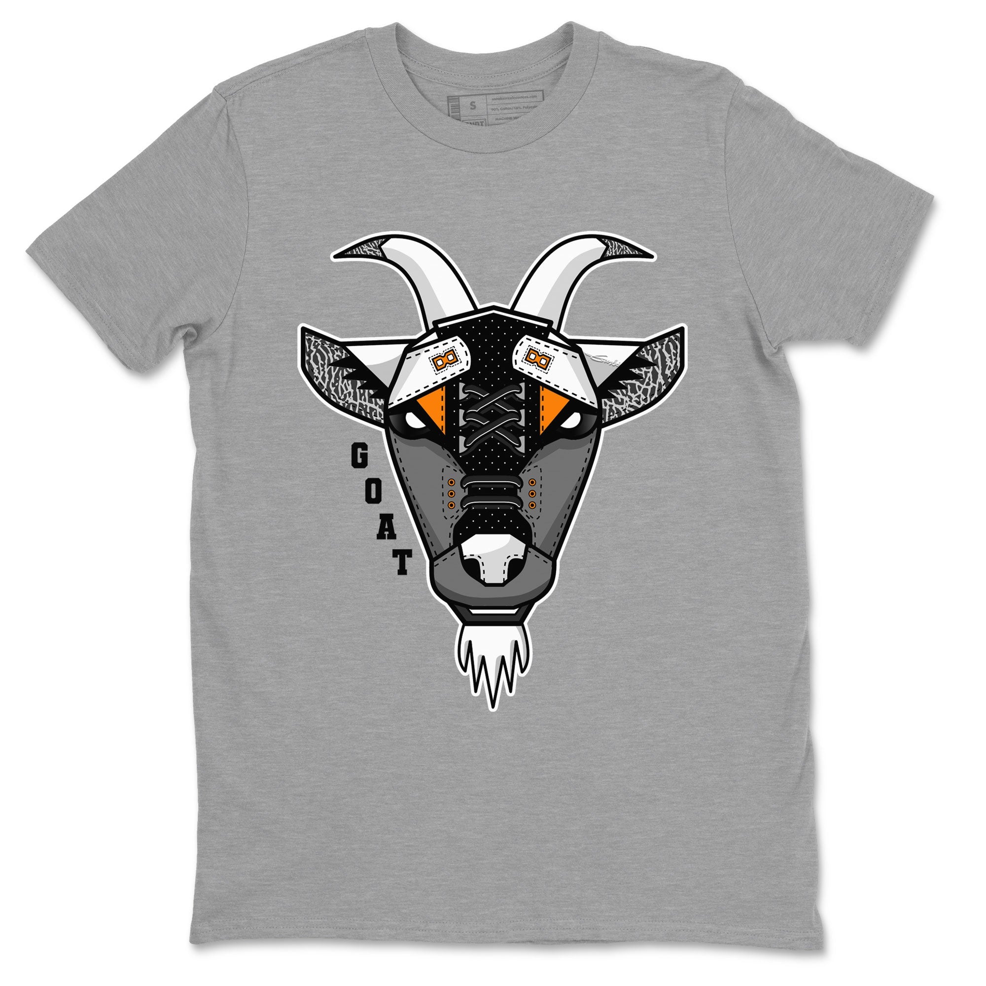 Goat Face snkmatch Tee - Air Jordan 3 Fear