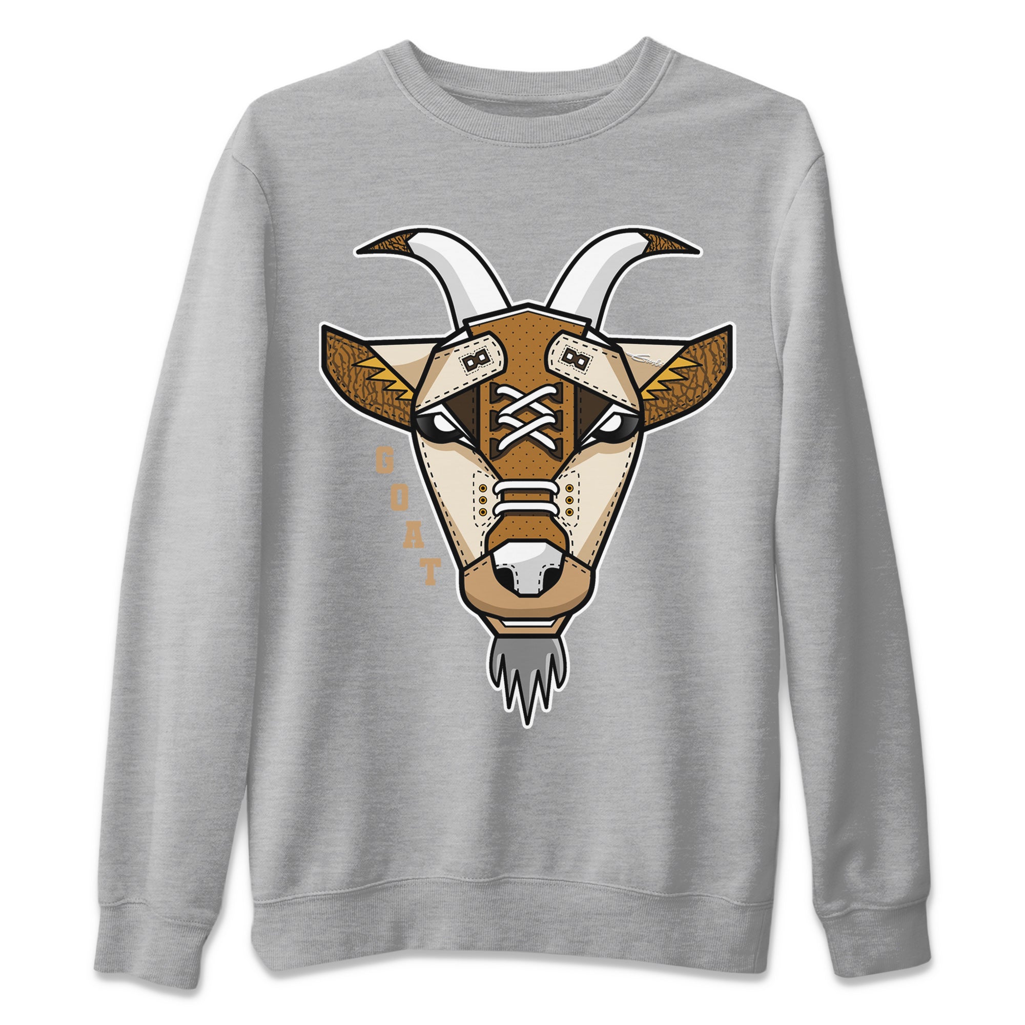 Goat Face Unisex Tops - Air Jordan 3 Palomino