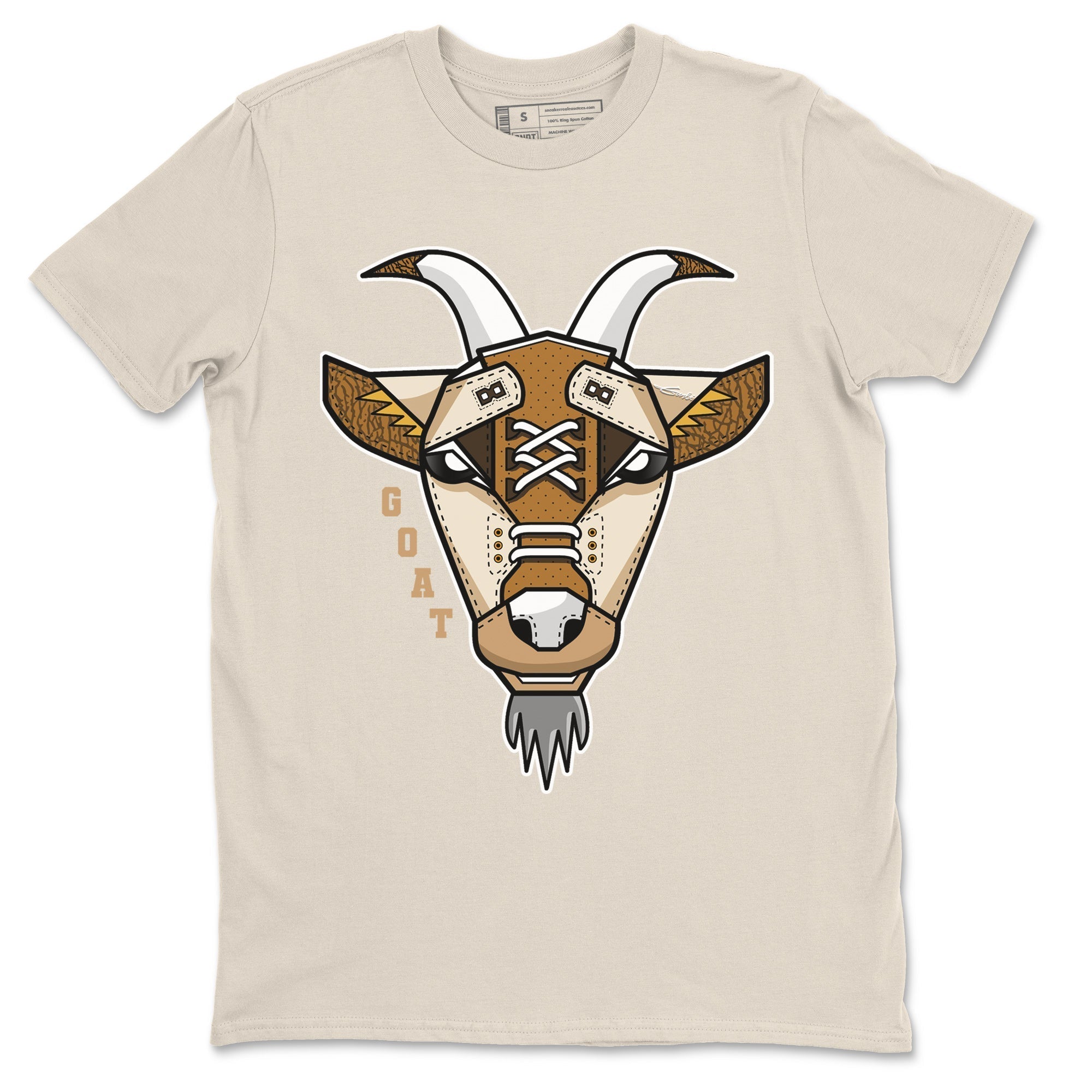 Goat Face Unisex Tops - Air Jordan 3 Palomino