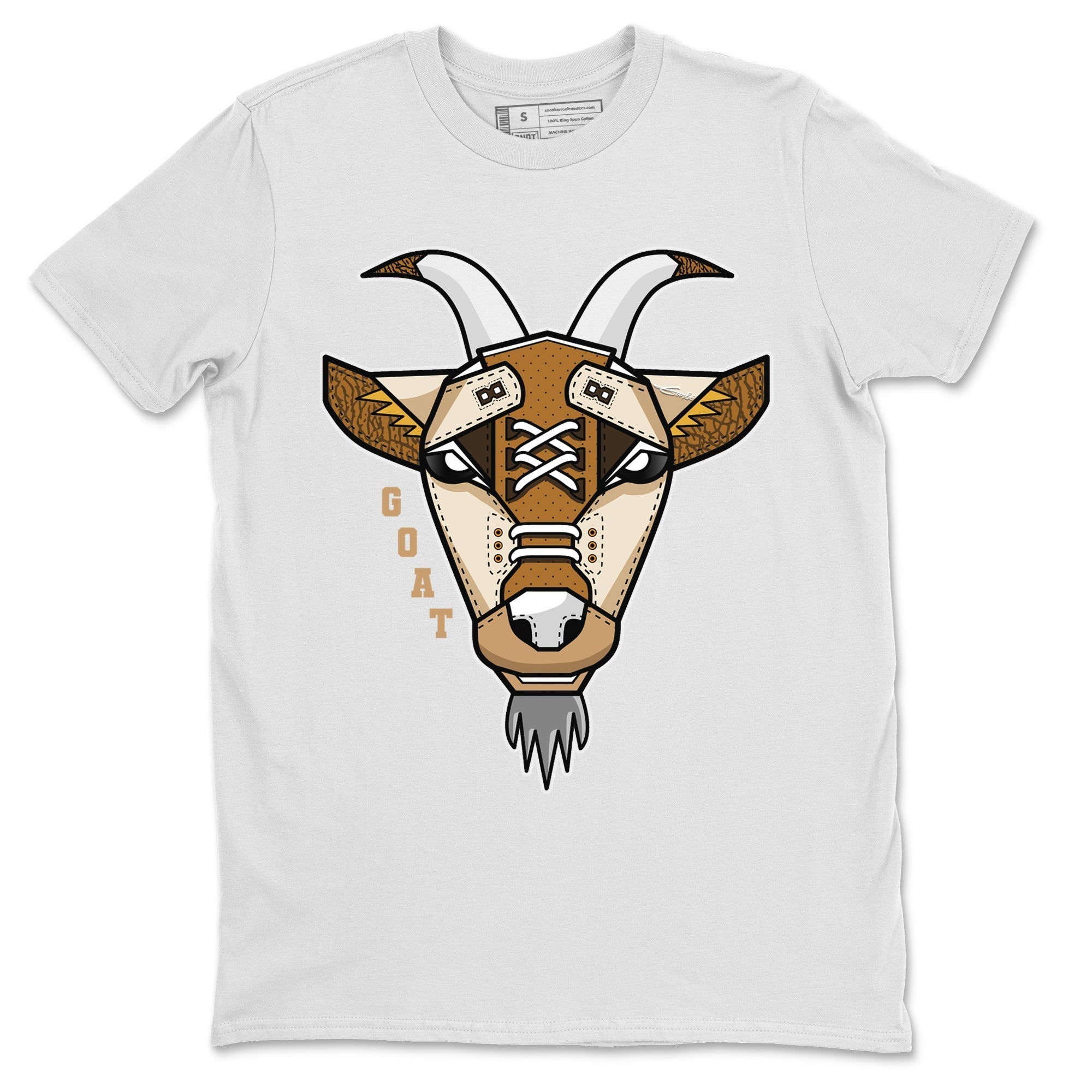 Goat Face Unisex Tops - Air Jordan 3 Palomino