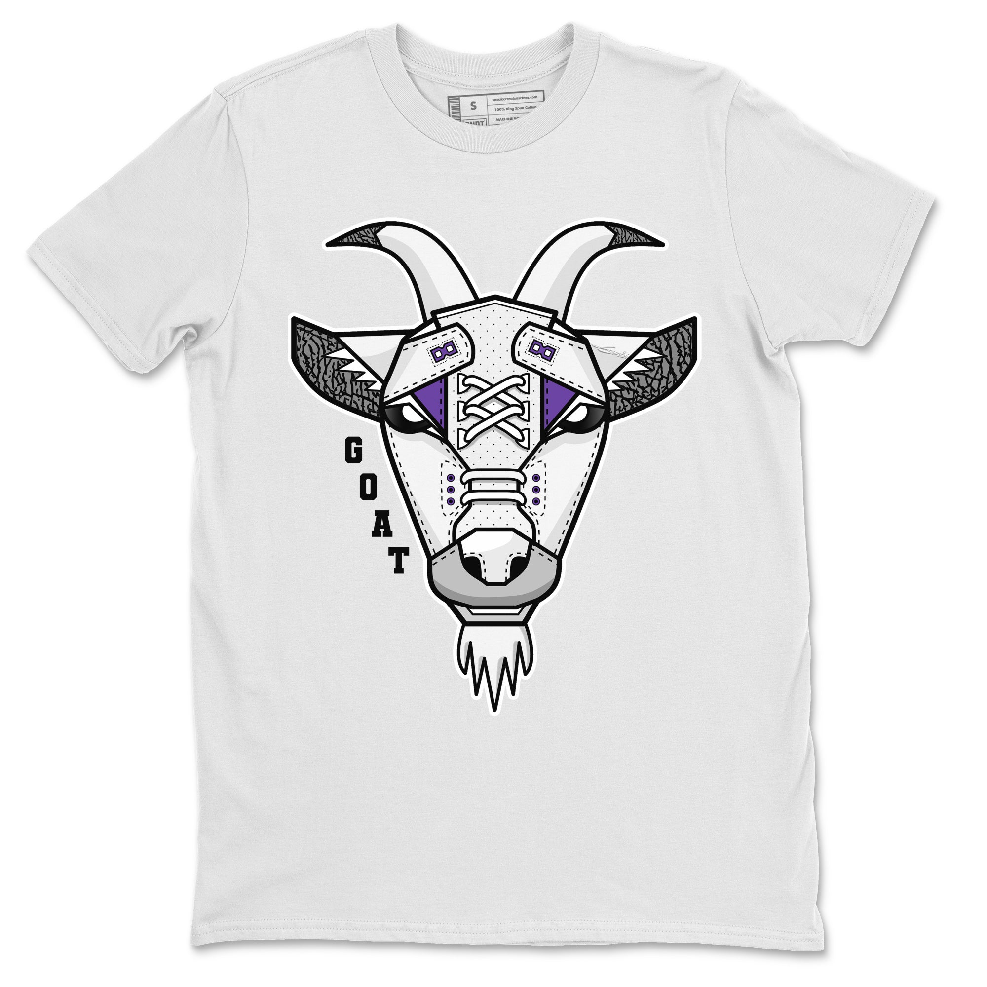 Goat Face Unisex Tops - Air Jordan 3 Dark Iris
