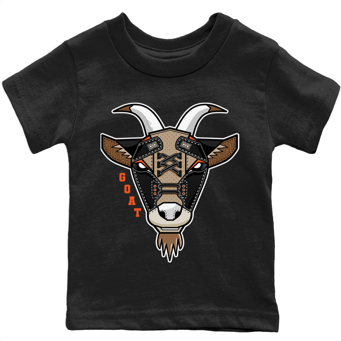 Goat Face Kids Tops - Air Jordan 3 Desert Elephant