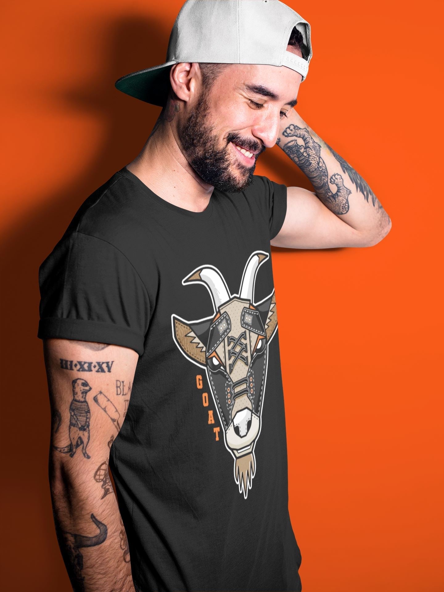 Goat Face Unisex Tops - Air Jordan 3 Desert Elephant