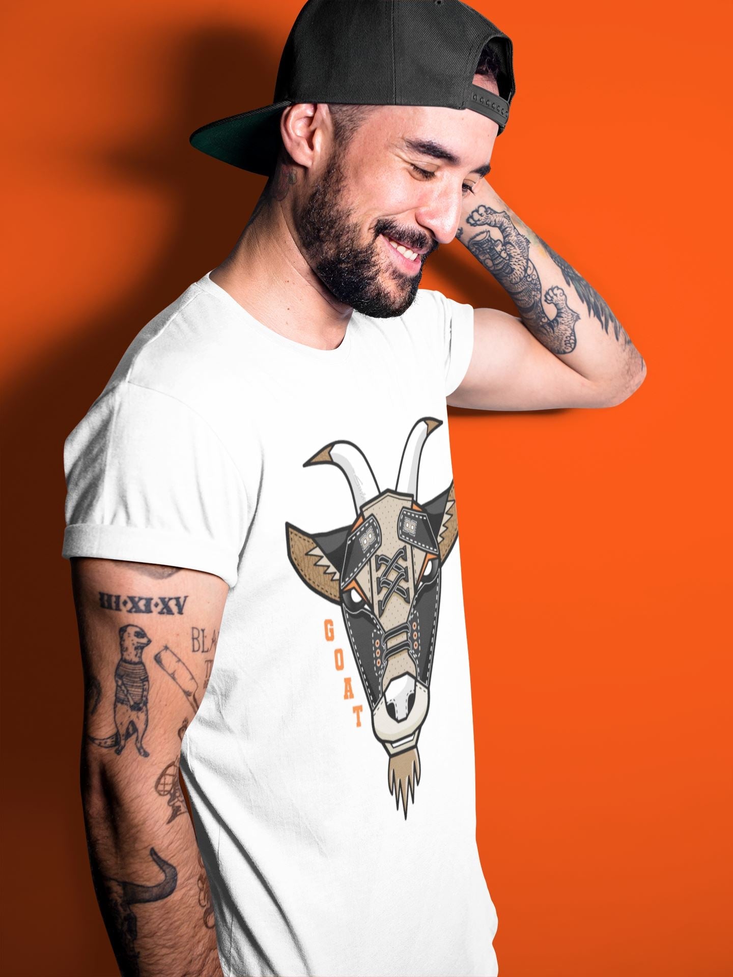 Goat Face Unisex Tops - Air Jordan 3 Desert Elephant