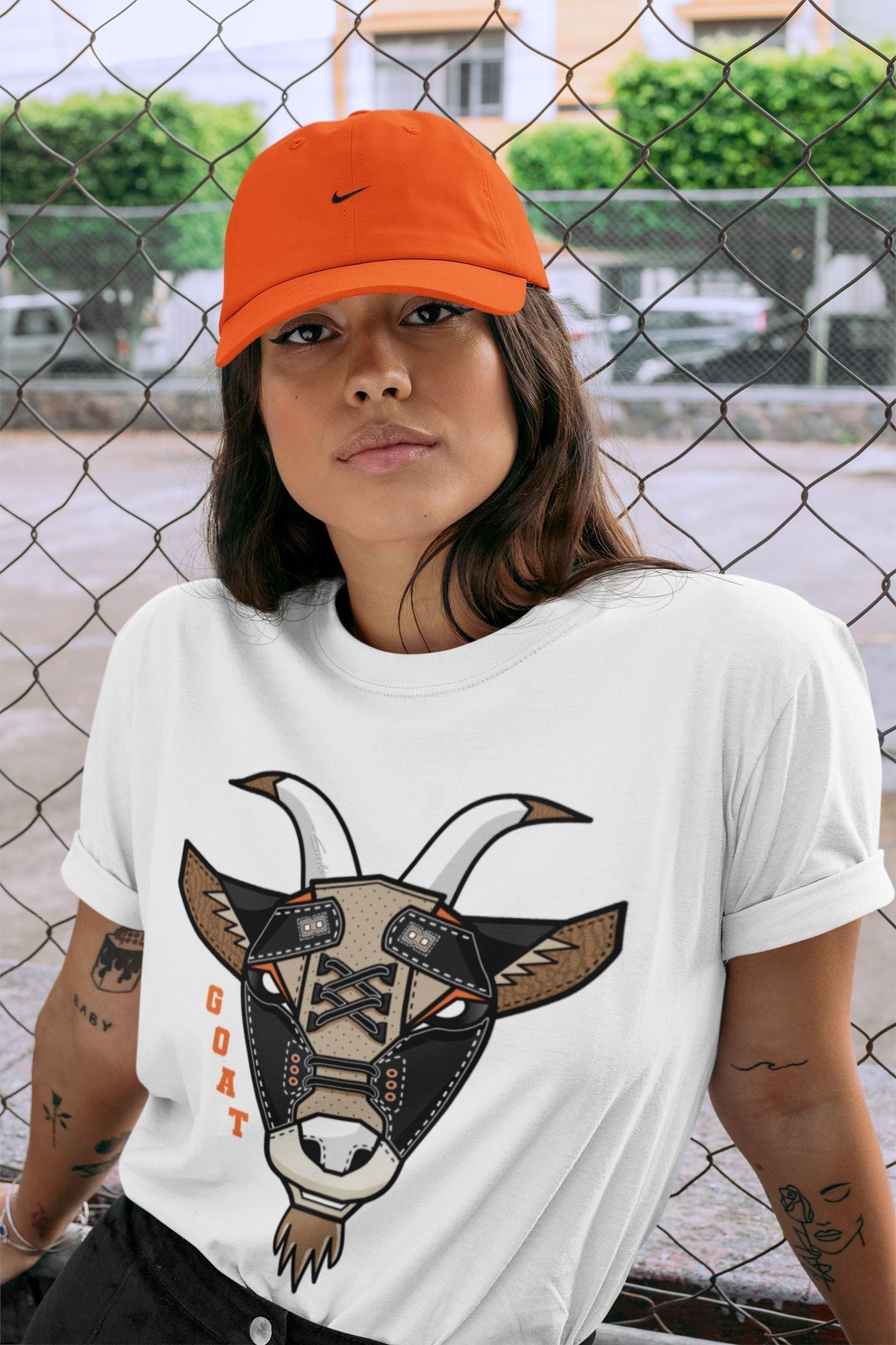 Goat Face Unisex Tops - Air Jordan 3 Desert Elephant