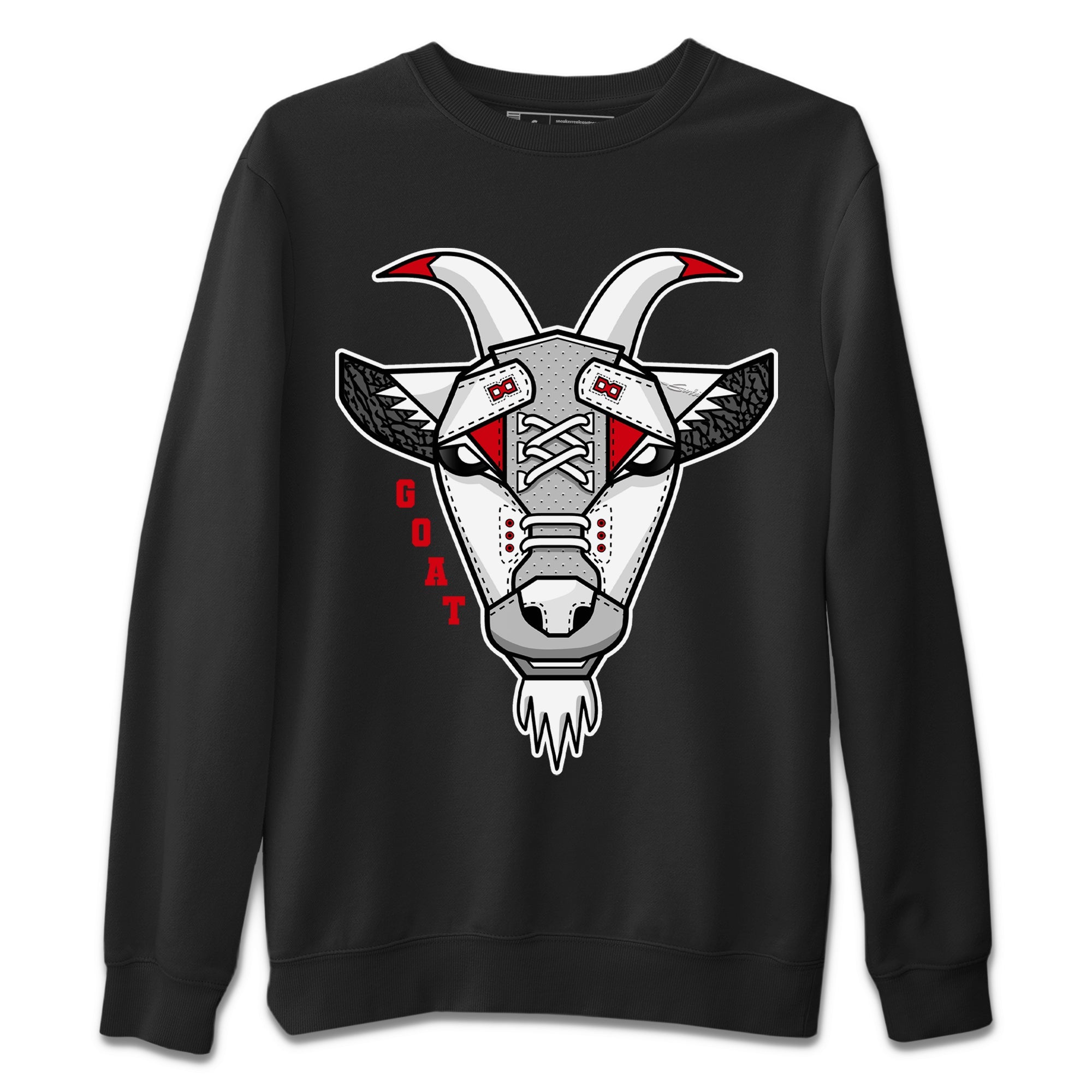Goat Face Unisex Tops - Air Jordan 3 Fire Red
