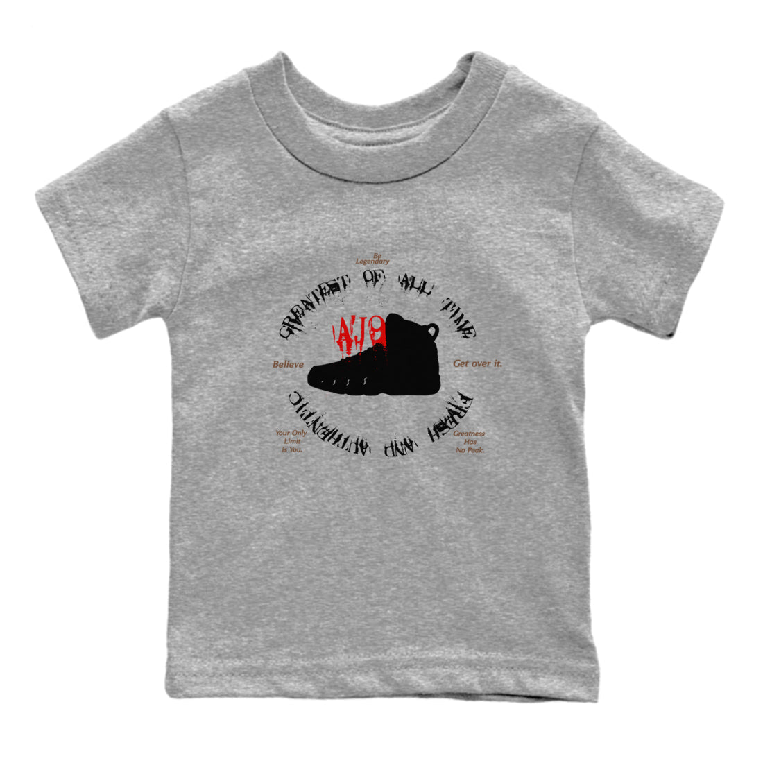 Goat Kick snkmatch Tees Kids - Air Jordan 9 Olive