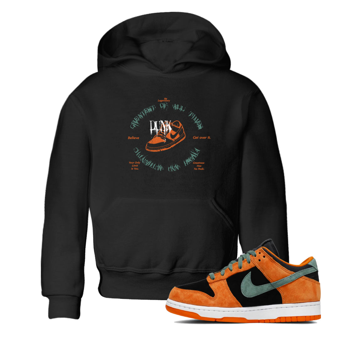 Goat Kick snkmatch Tees Kids - Dunk Ceramic