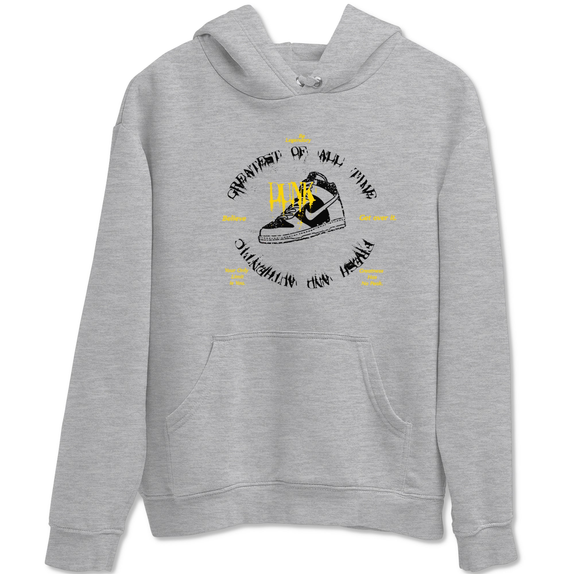 Goat Kick snkmatch Tees - Dunk High Pollen