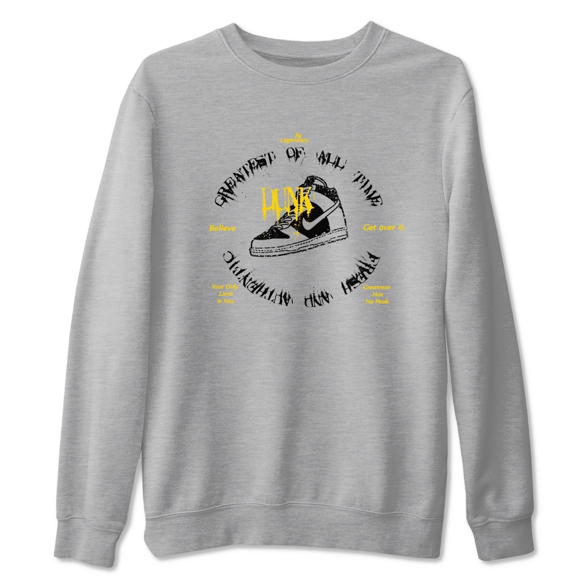 Goat Kick snkmatch Tees - Dunk High Pollen