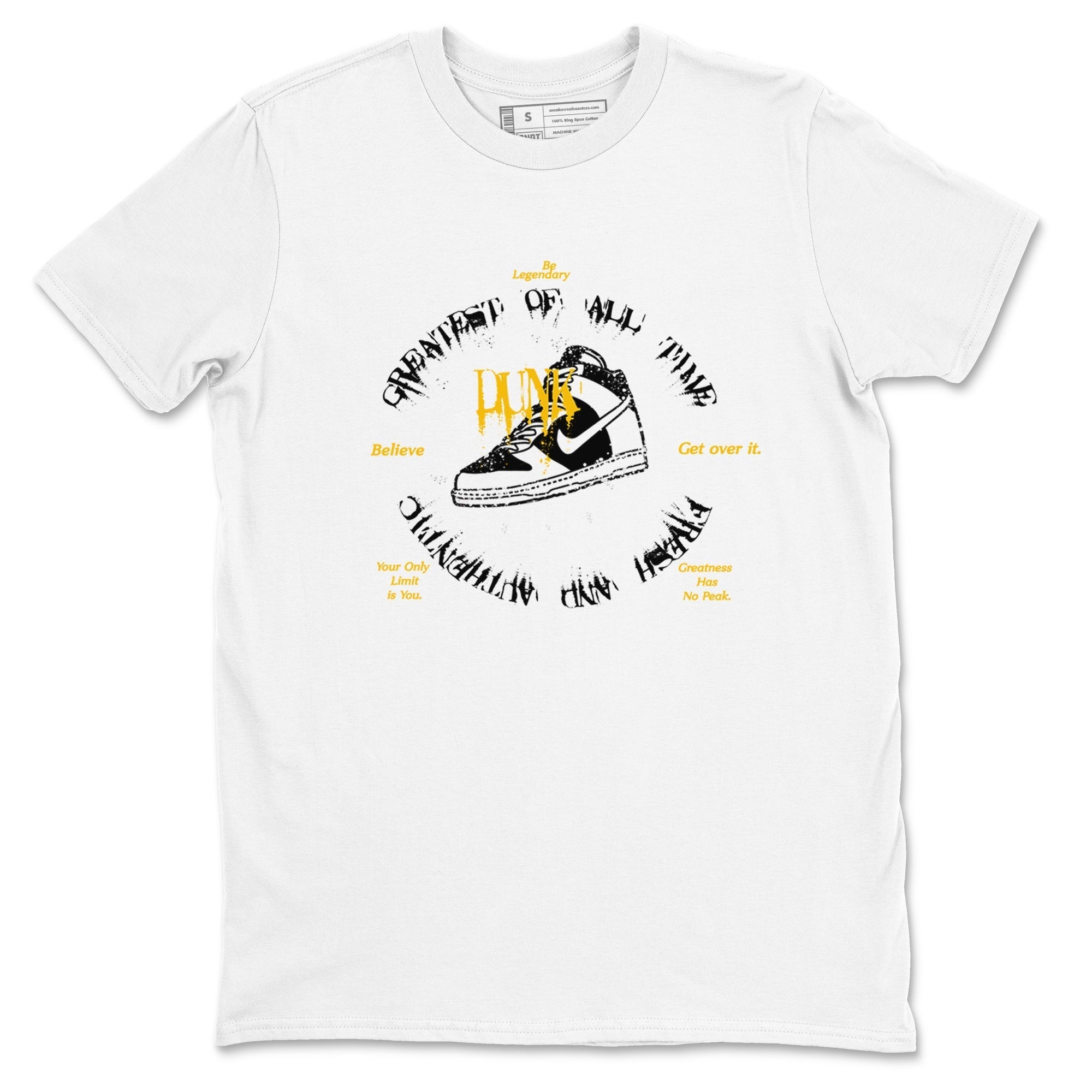 Goat Kick snkmatch Tees - Dunk High Pollen