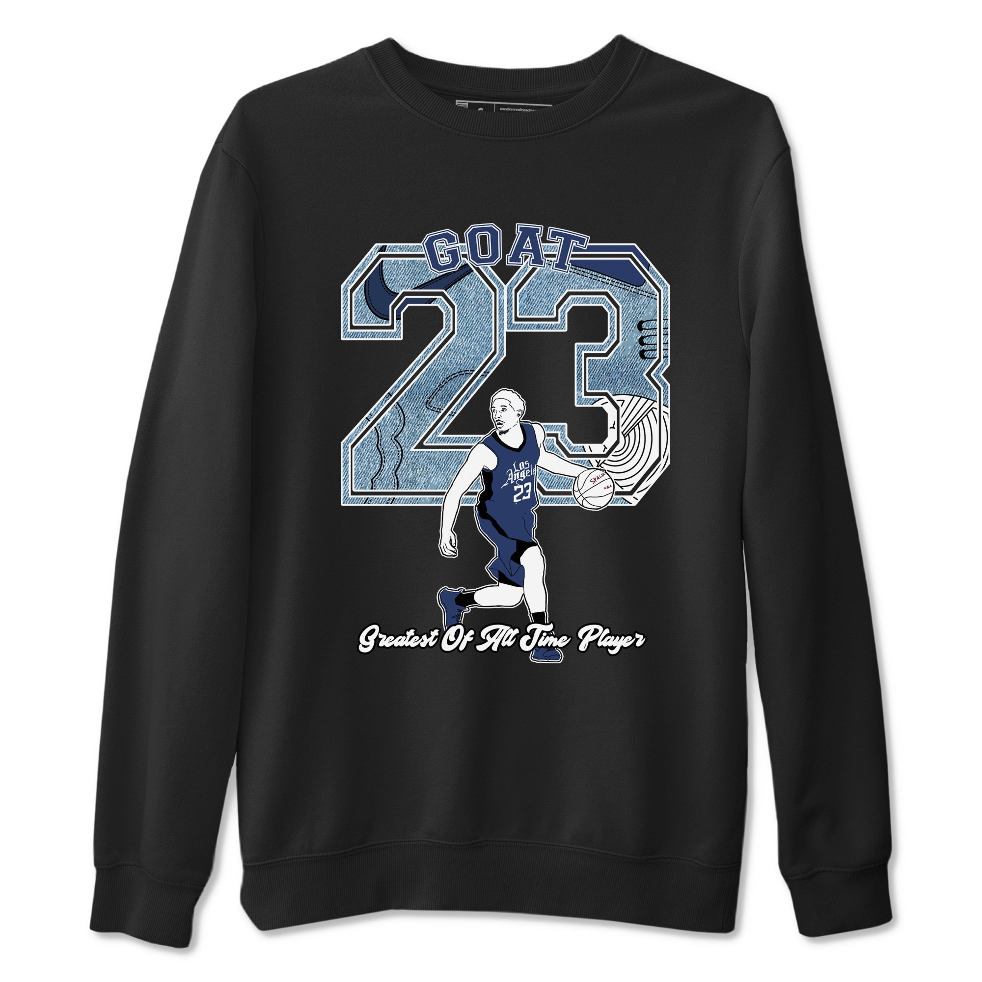 Goat Player snkmatch Tees - Air Jordan 1 Denim 2024