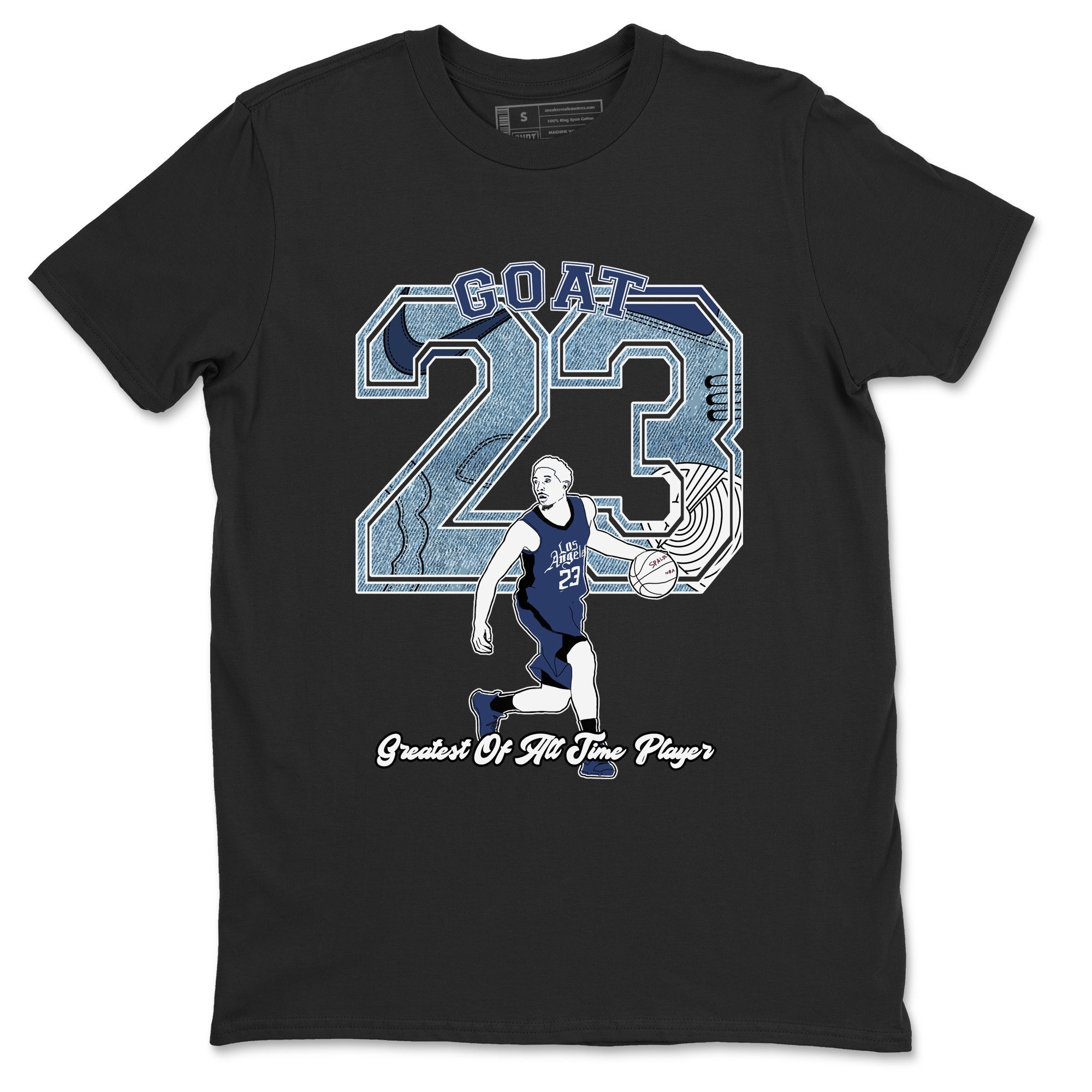 Goat Player snkmatch Tees - Air Jordan 1 Denim 2024