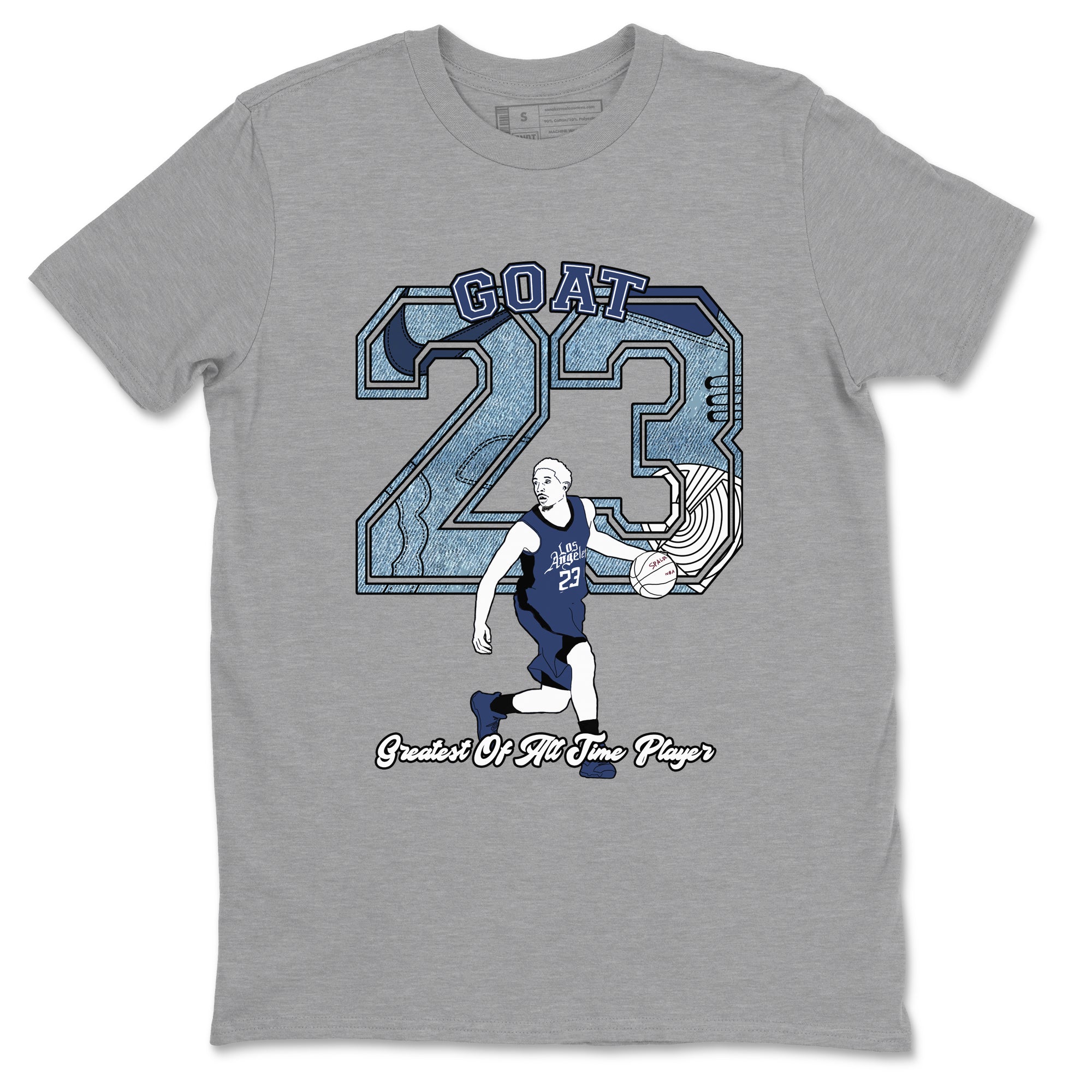 Goat Player snkmatch Tees - Air Jordan 1 Denim 2024