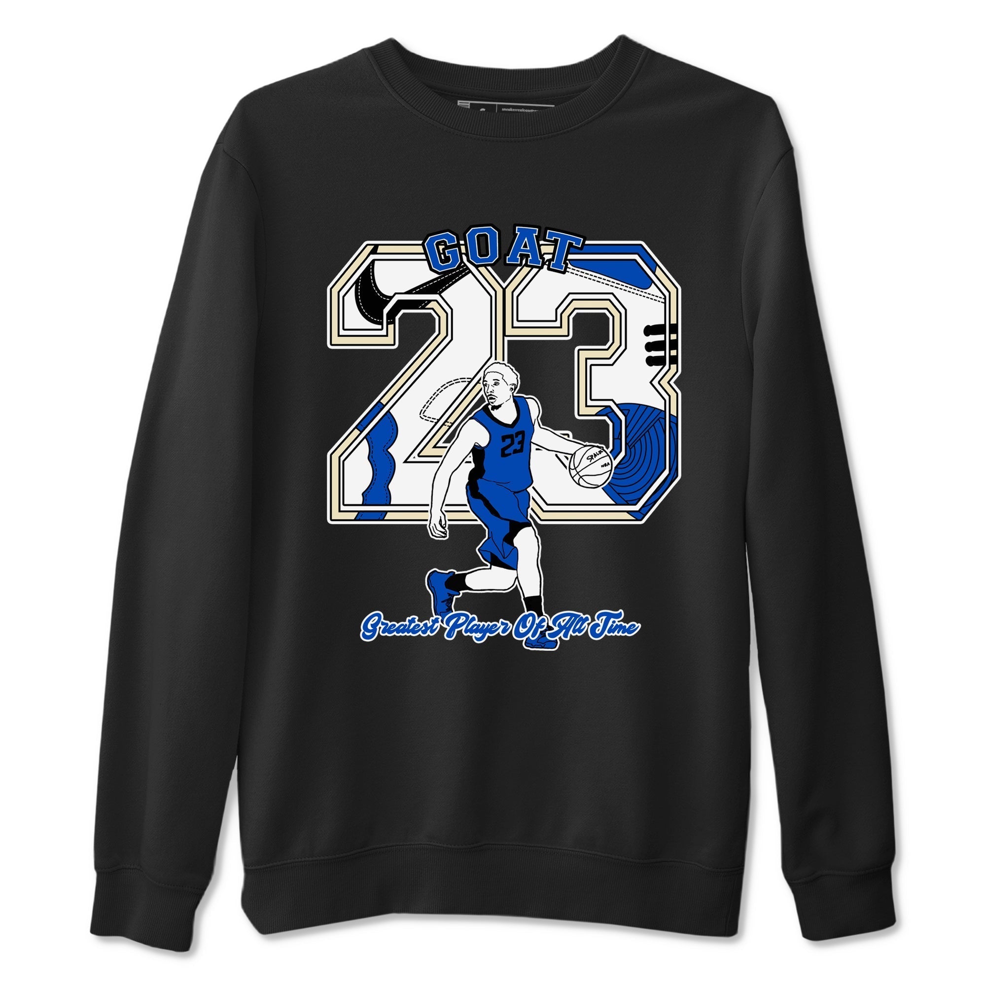 Goat Player snkmatch Tees - Air Jordan 1 Game Royal