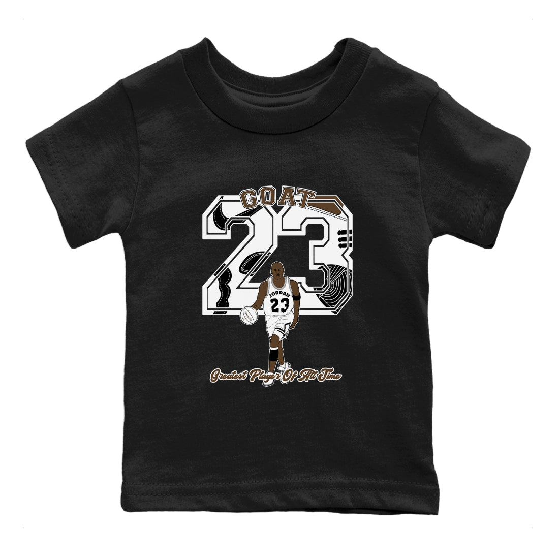 Goat Player snkmatch Tees Kids - Air Jordan 1 Mocha