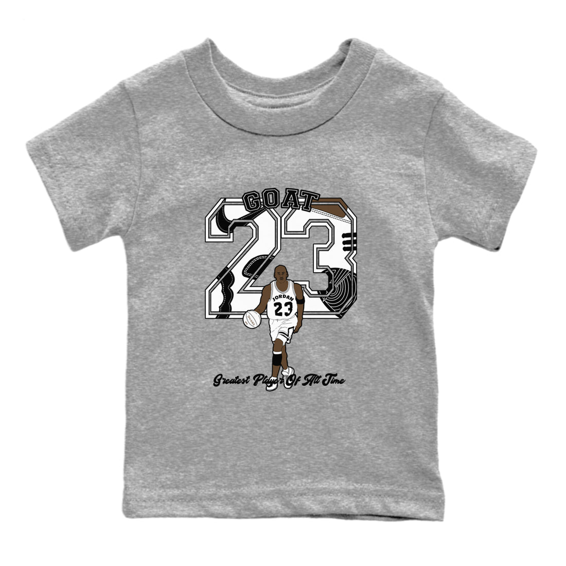Goat Player snkmatch Tees Kids - Air Jordan 1 Mocha