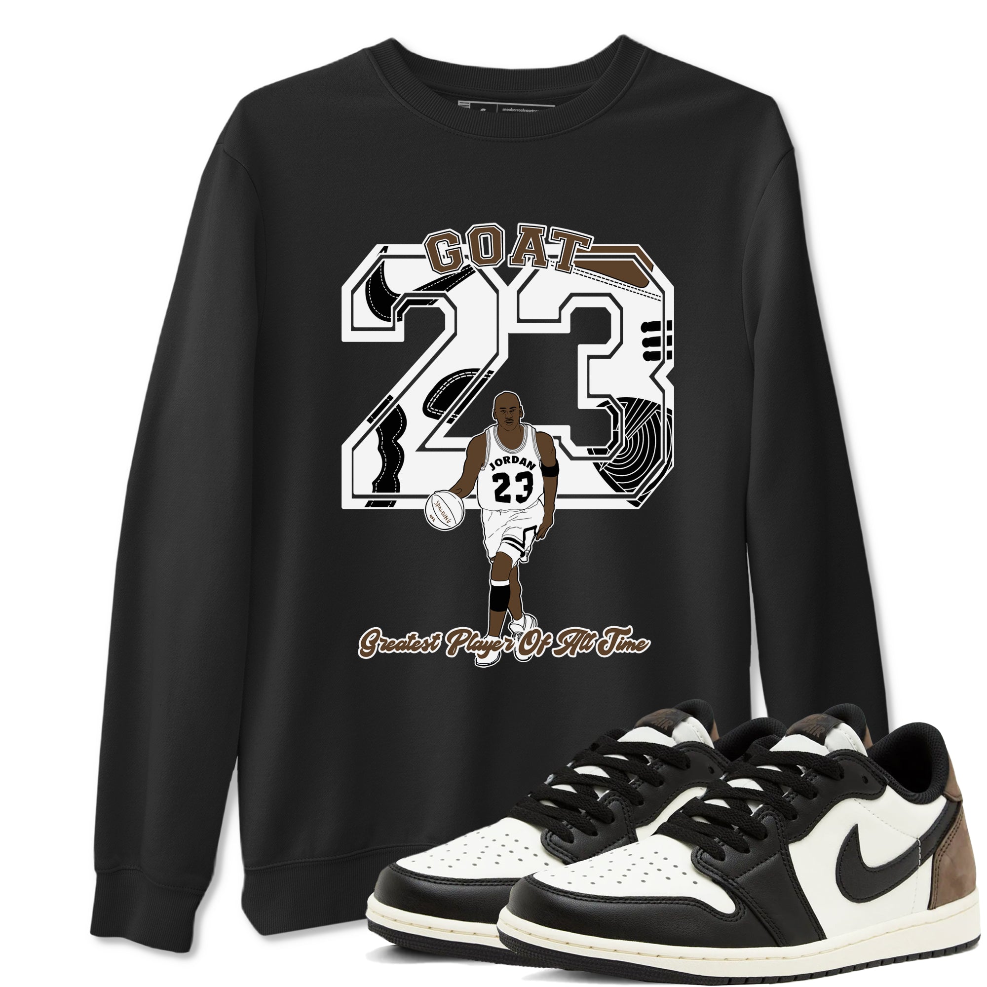 Goat Player snkmatch Tees - Air Jordan 1 Mocha