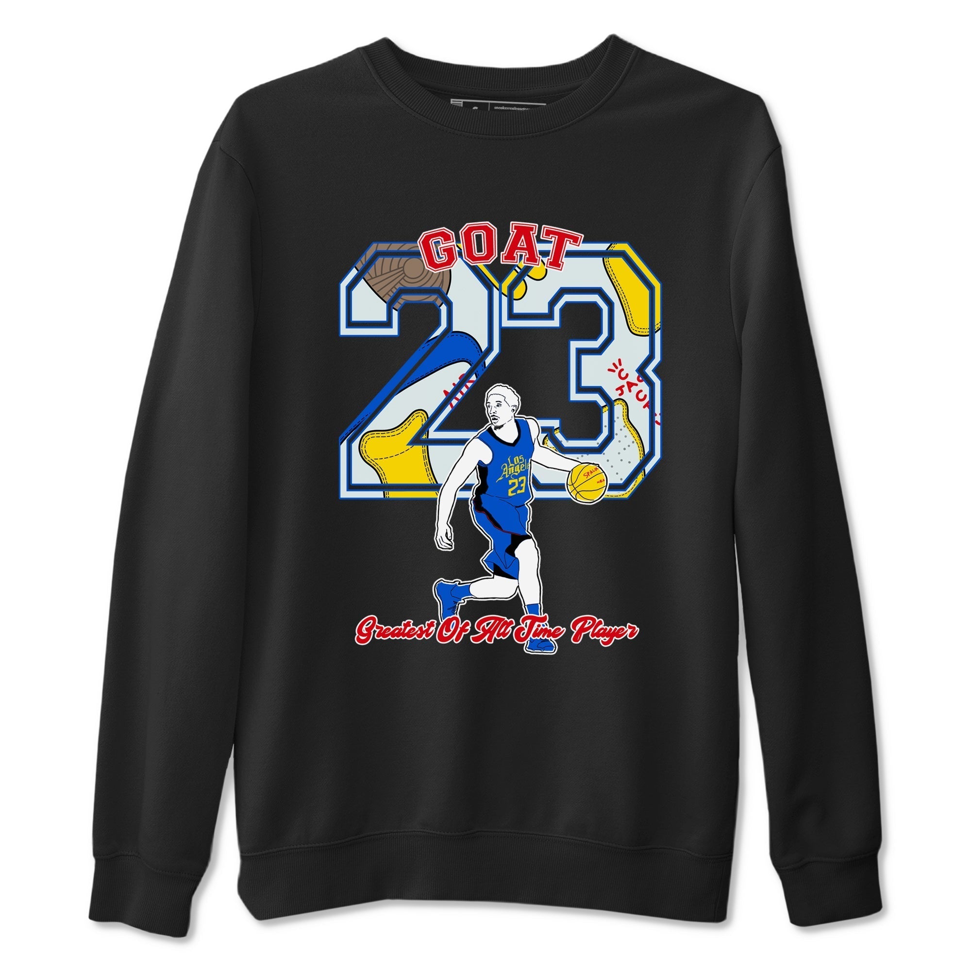 Goat Player snkmatch Tees - Air Jordan 1 Travis Scott Canary