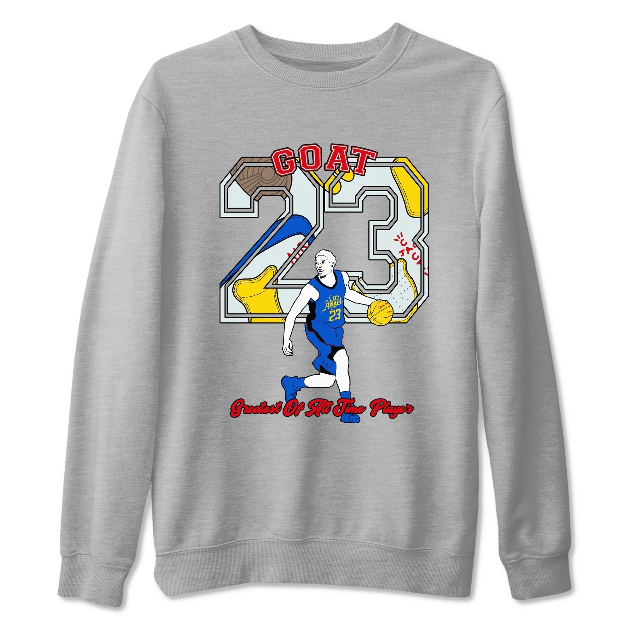 Goat Player snkmatch Tees - Air Jordan 1 Travis Scott Canary