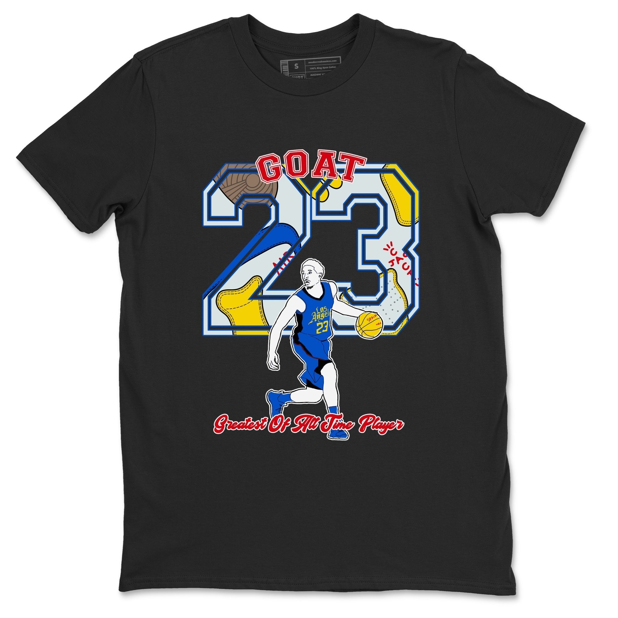 Goat Player snkmatch Tees - Air Jordan 1 Travis Scott Canary