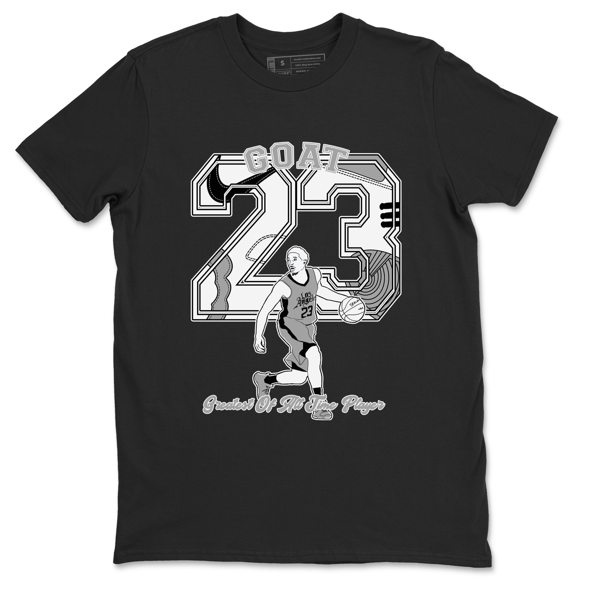Goat Player snkmatch Tees - Air Jordan 1 Wolf Grey