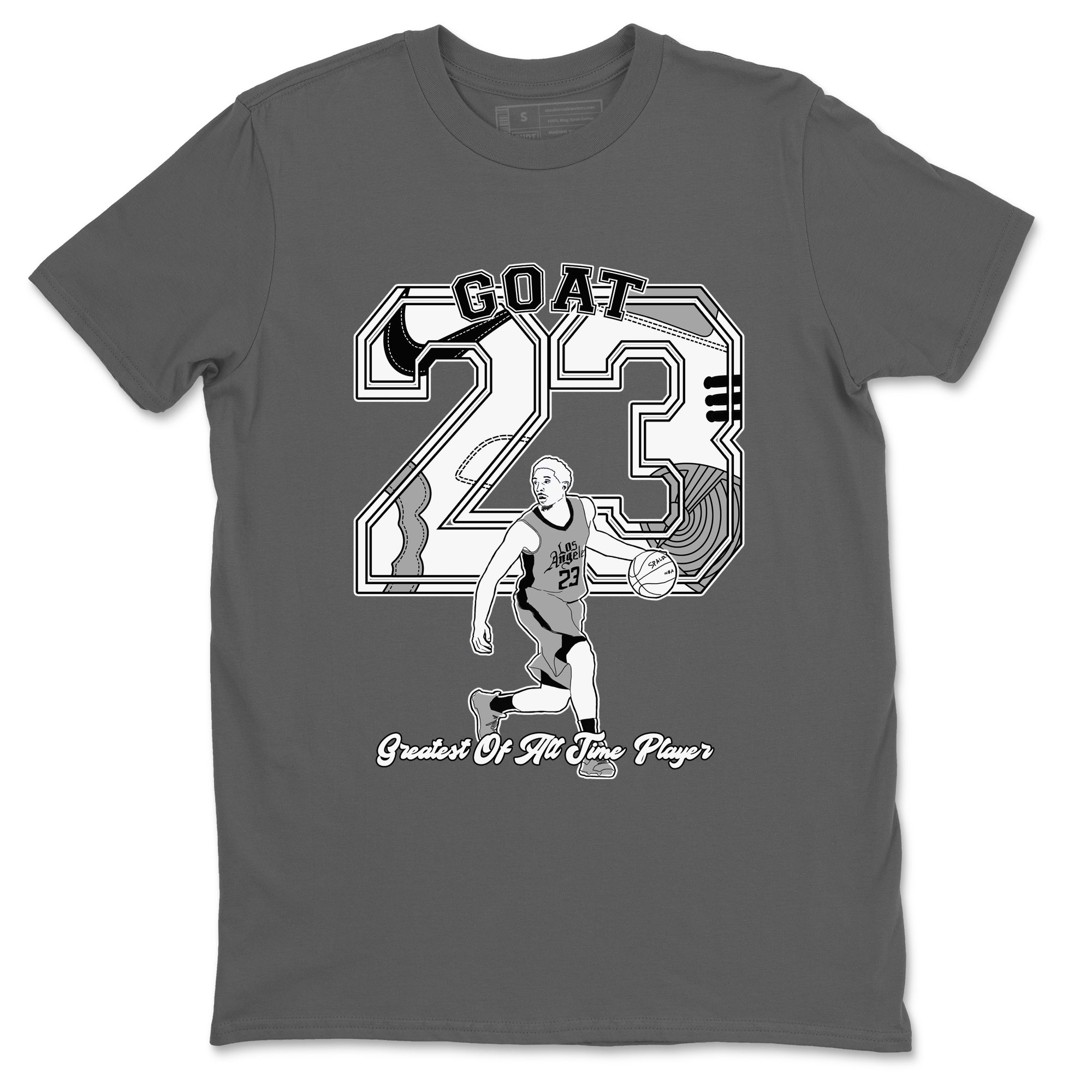 Goat Player snkmatch Tees - Air Jordan 1 Wolf Grey