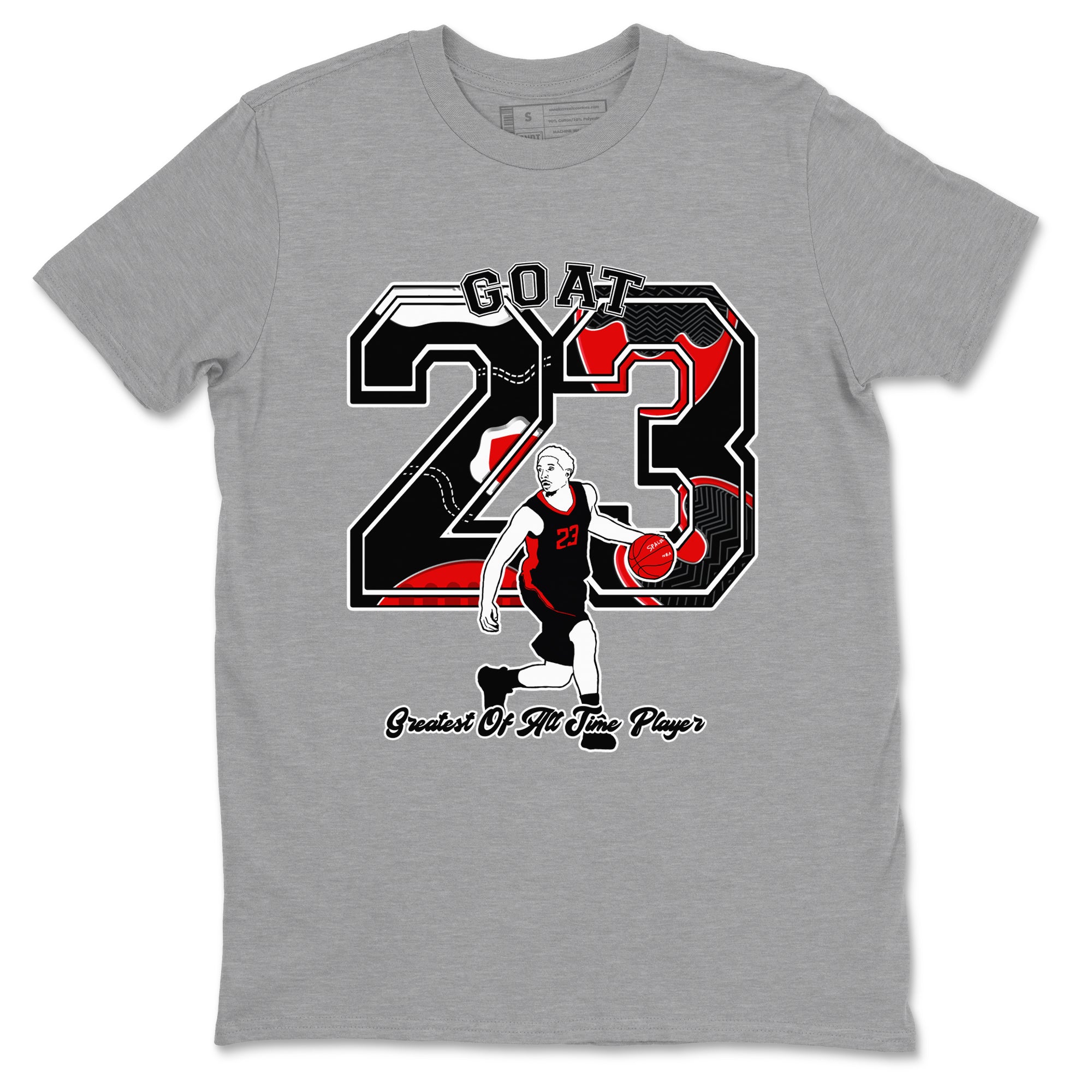 Goat Player snkmatch Tees - Air Jordan 11 Bred Velvet